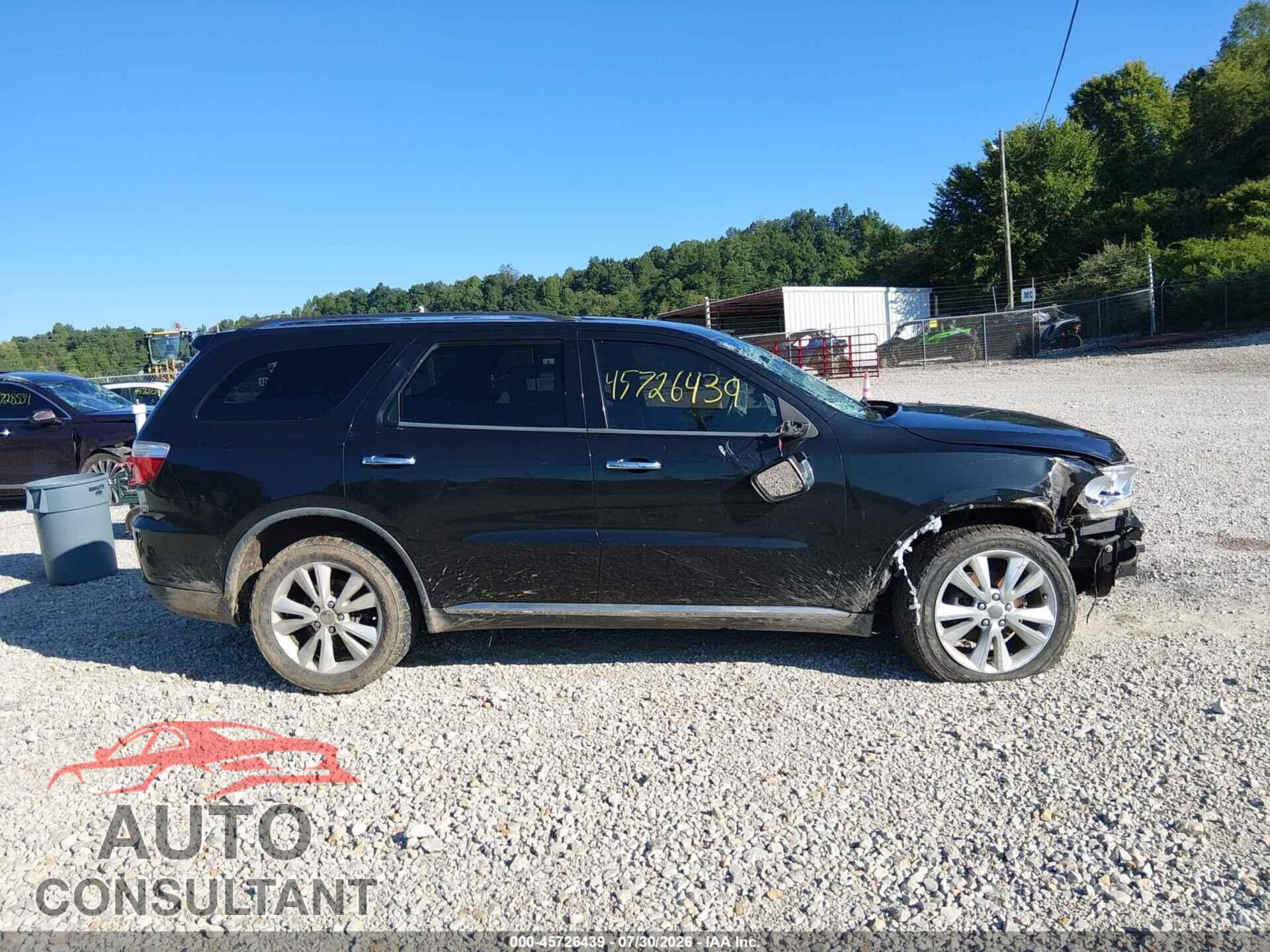 DODGE DURANGO 2011 - 1D4RE4GG2BC654117