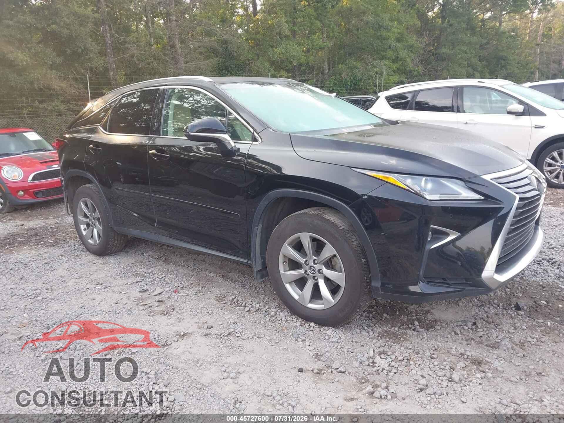 LEXUS RX 350 2019 - 2T2BZMCA6KC192720