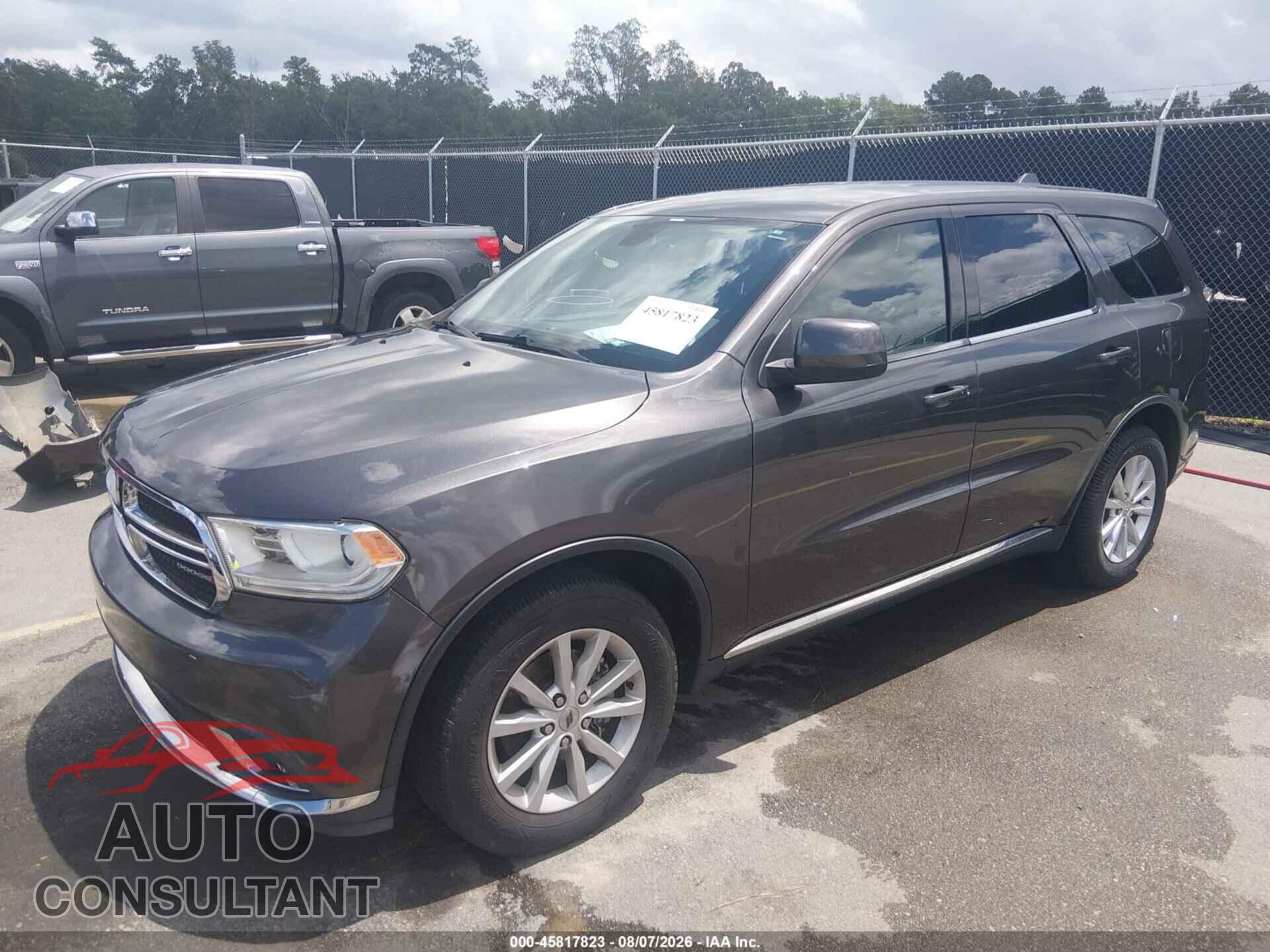 DODGE DURANGO 2019 - 1C4RDHAG9KC802070