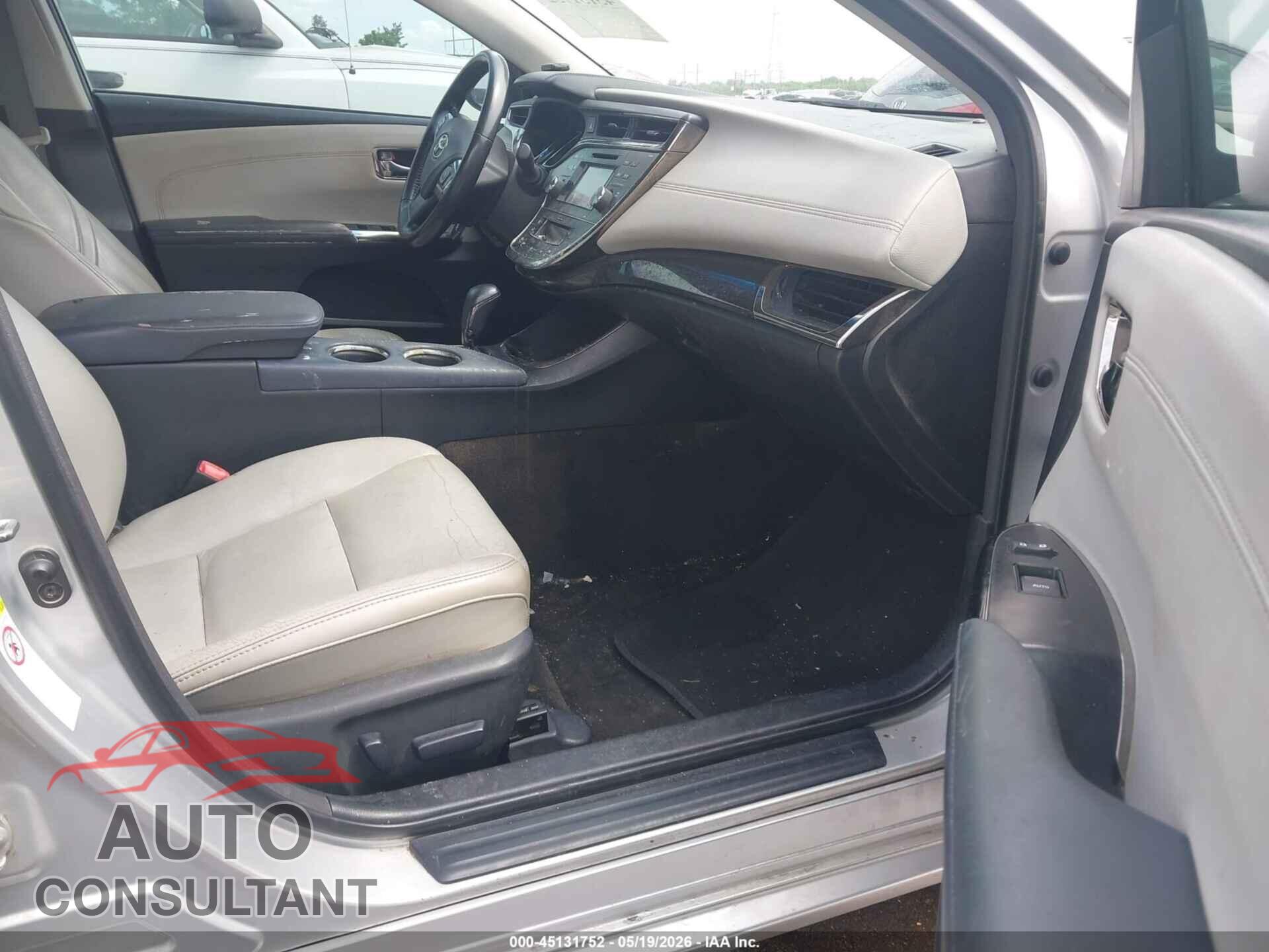 TOYOTA AVALON 2013 - 4T1BK1EB2DU032302