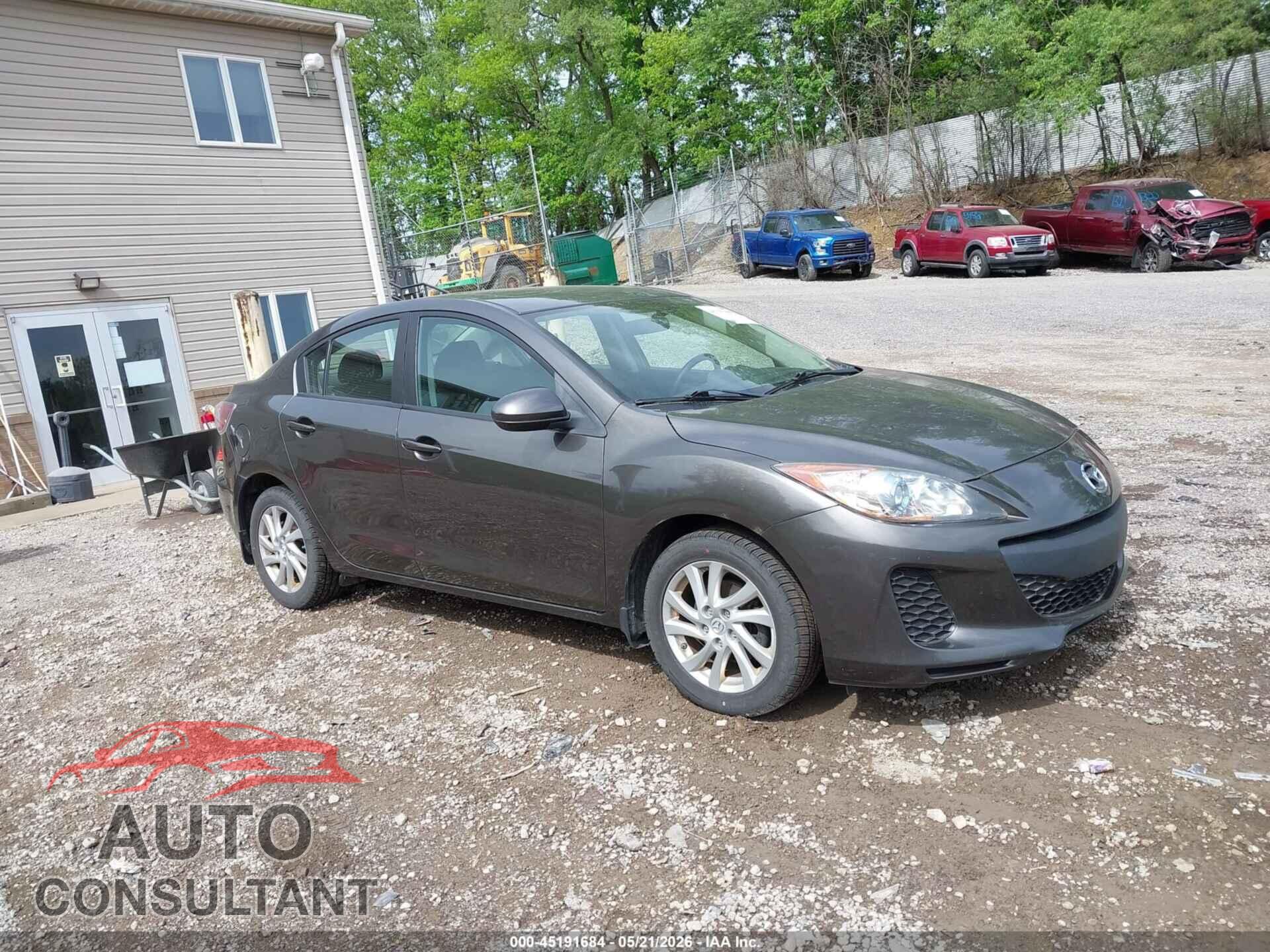 MAZDA MAZDA3 2012 - JM1BL1V83C1691480