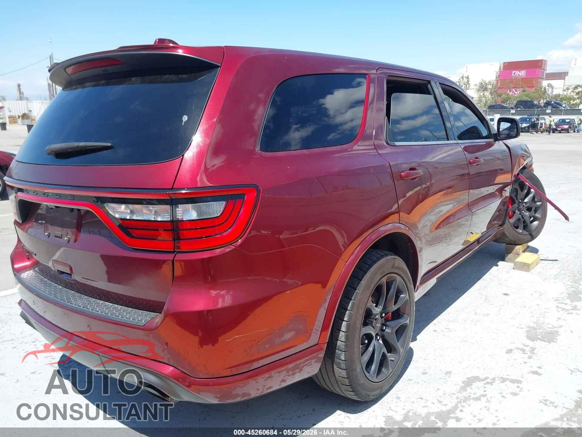 DODGE DURANGO 2021 - 1C4SDJGJXMC574093