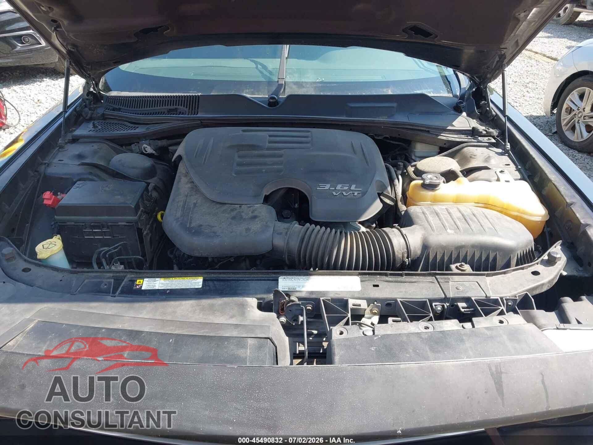 DODGE CHALLENGER 2012 - 2C3CDYAG5CH235655