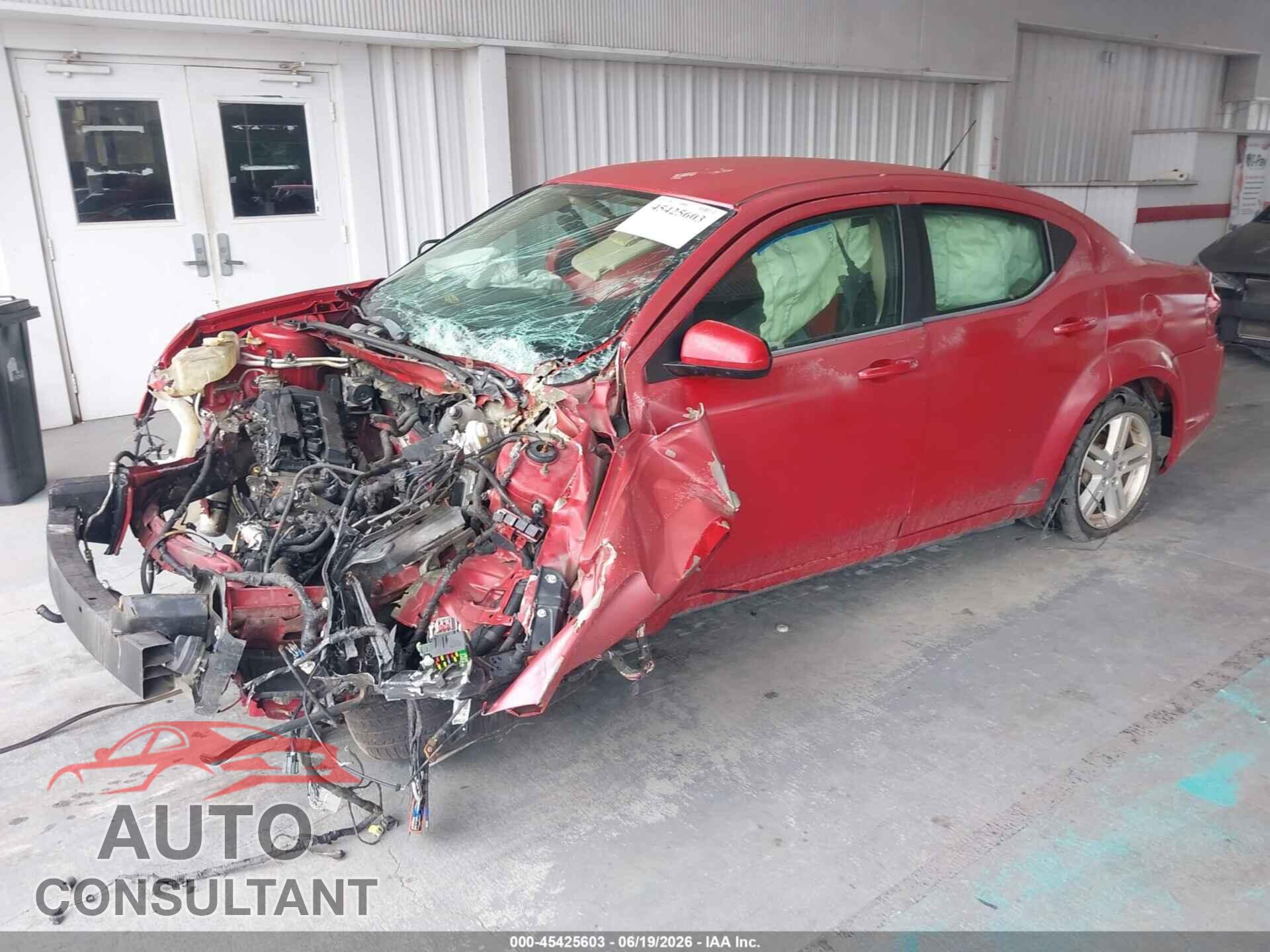 DODGE AVENGER 2011 - 1B3BD1FB6BN536941
