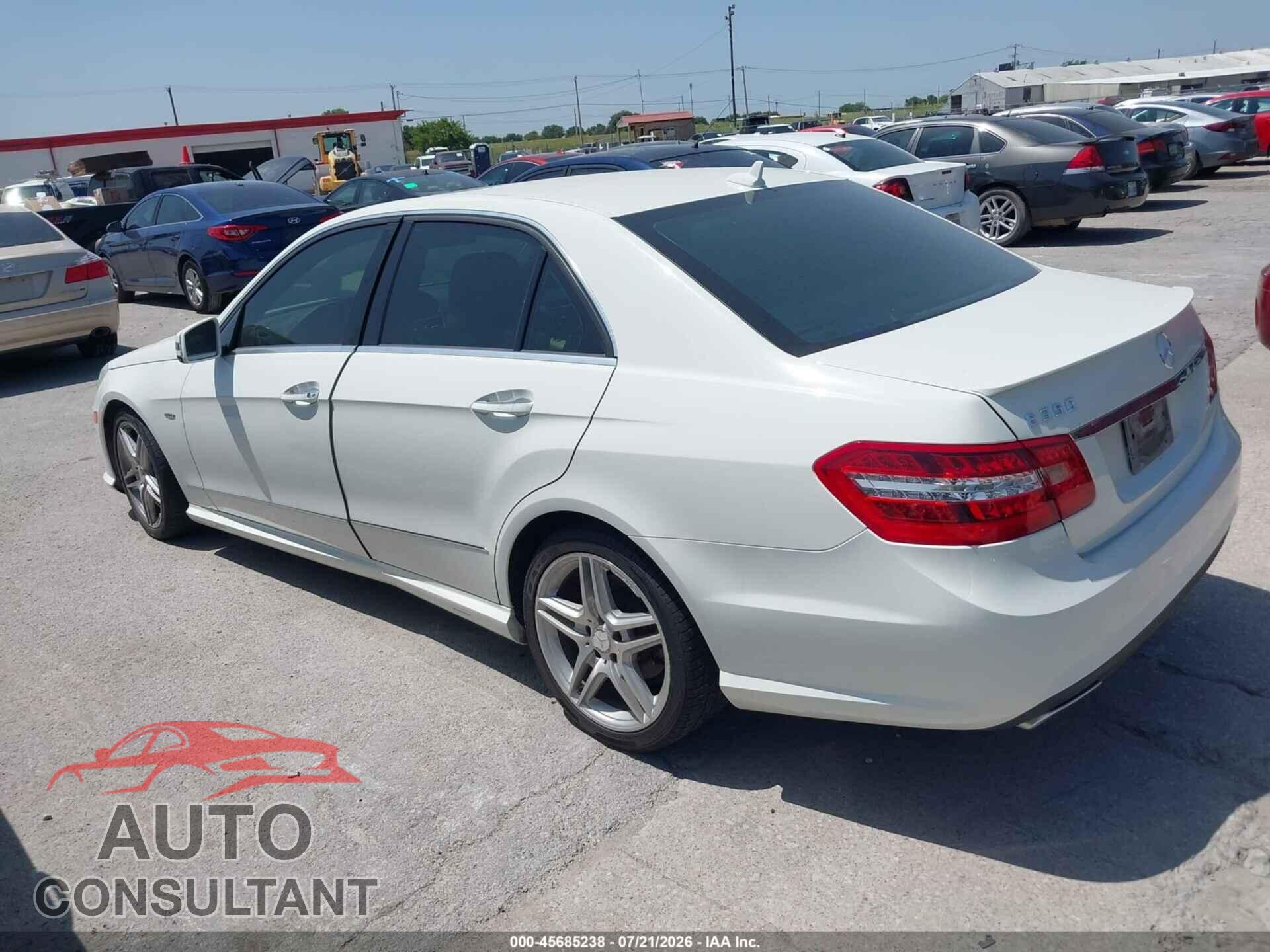 MERCEDES-BENZ E 350 2012 - WDDHF5KB8CA596122