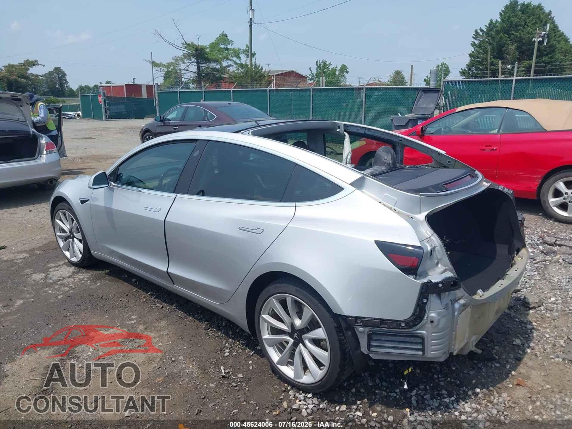 TESLA MODEL 3 2018 - 5YJ3E1EA5JF060865