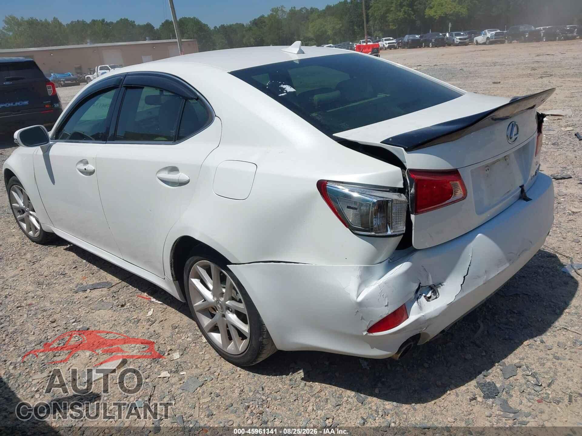 LEXUS IS 250 2012 - JTHCF5C25C5056589