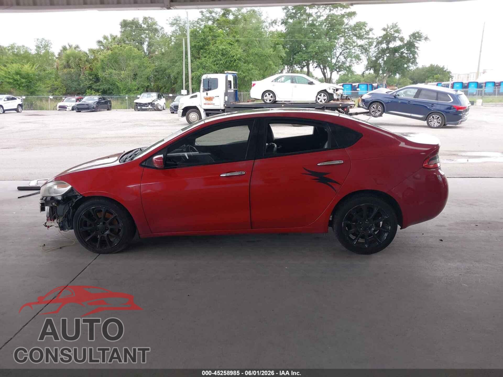 DODGE DART 2013 - 1C3CDFCA3DD337936