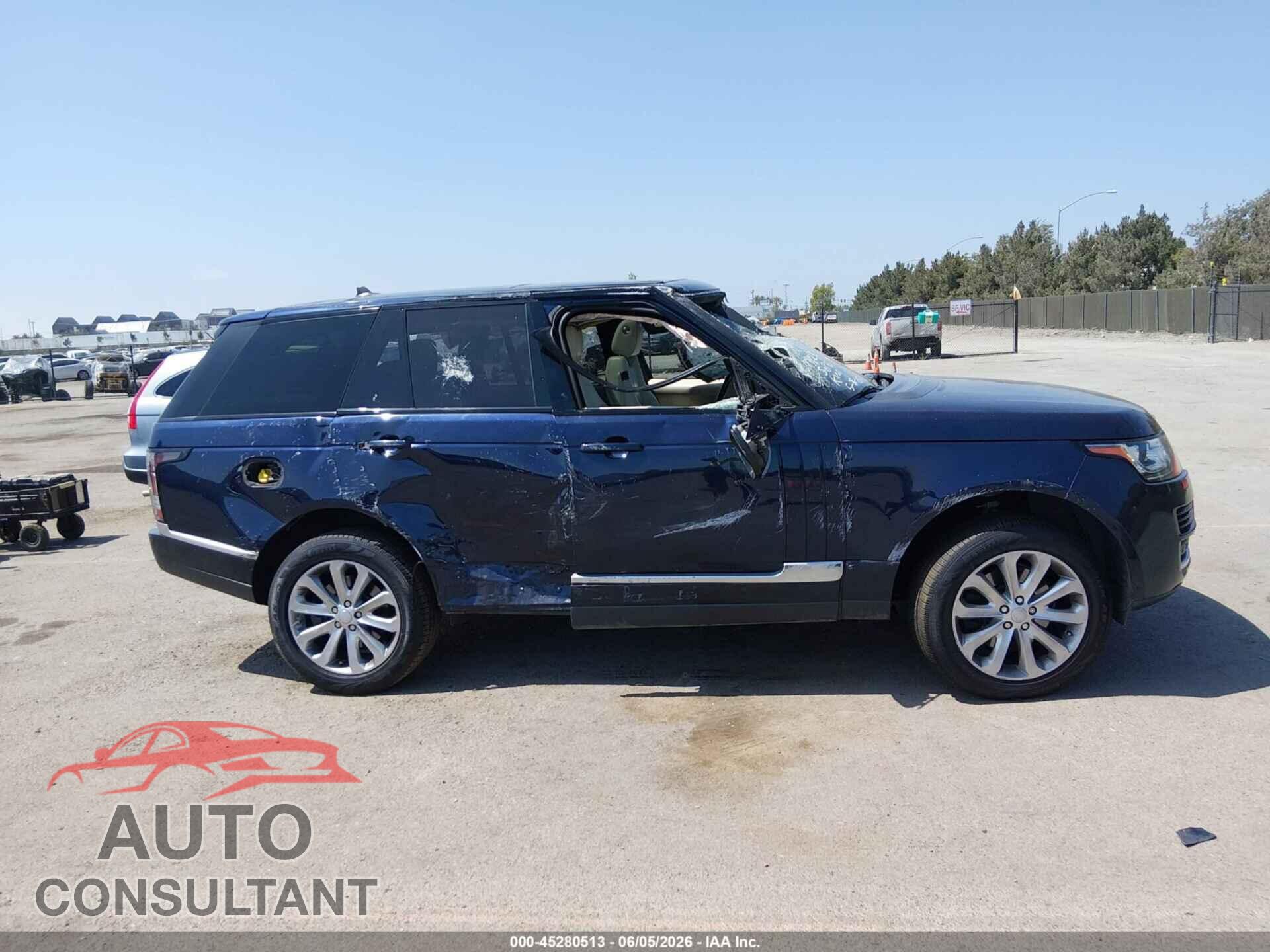 LAND ROVER RANGE ROVER 2016 - SALGS2KF9GA272923