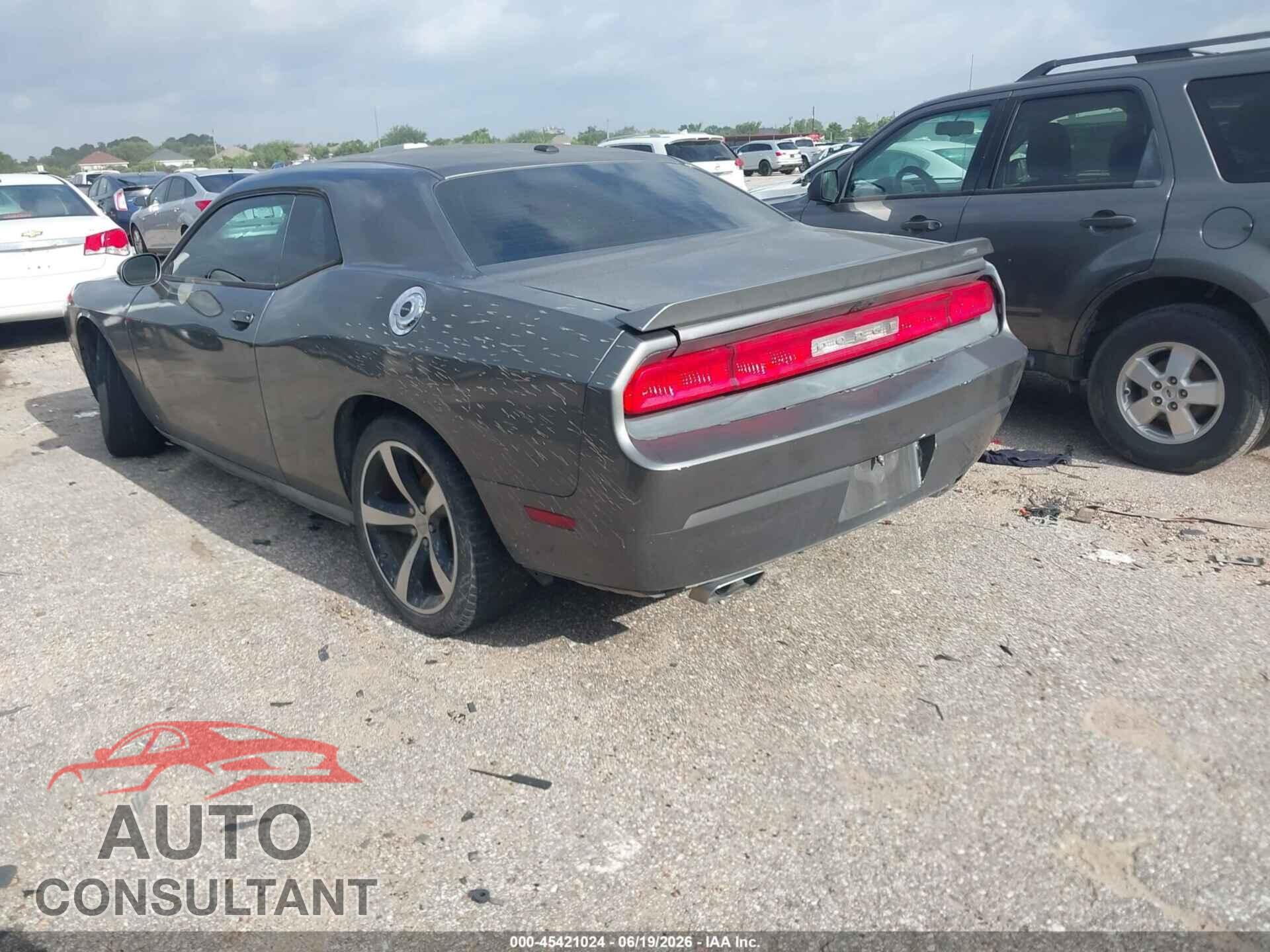 DODGE CHALLENGER 2012 - 2C3CDYAG1CH210087
