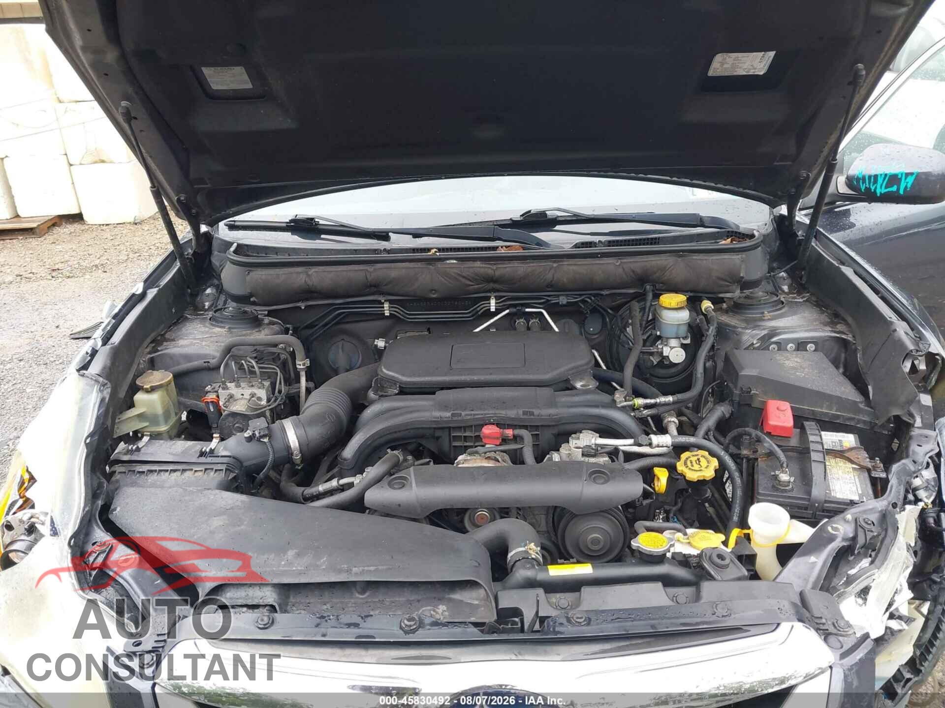 SUBARU OUTBACK 2012 - 4S4BRBAC0C3278043