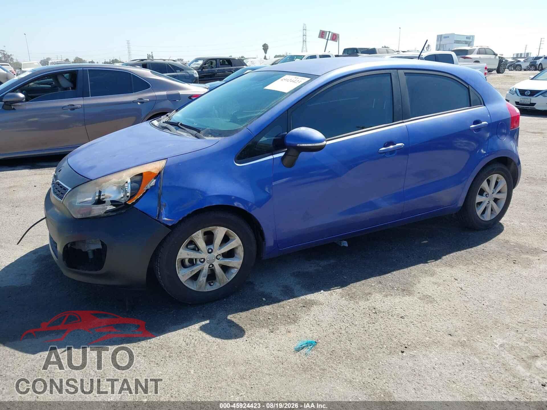 KIA RIO 2013 - KNADN5A32D6311695