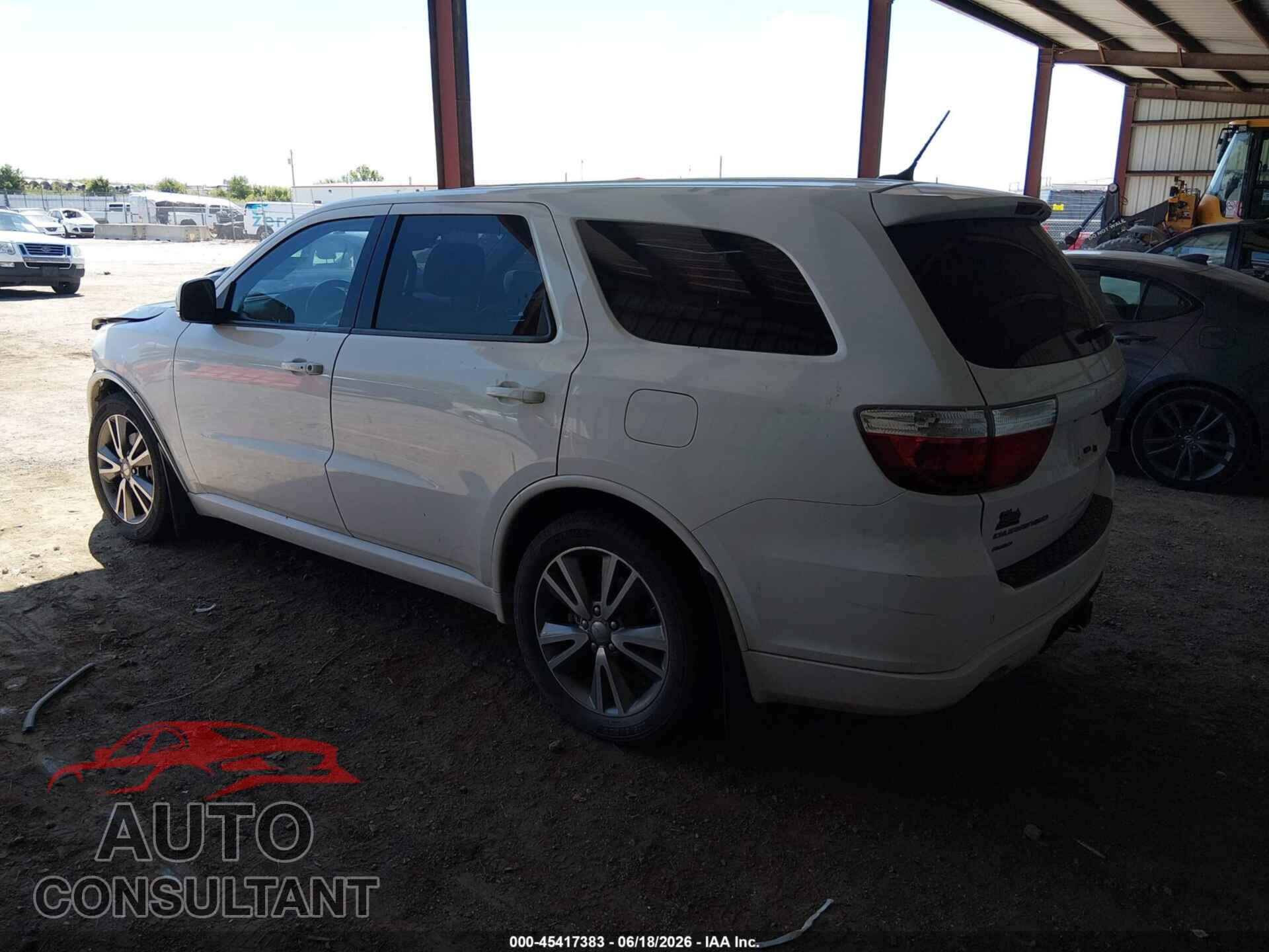 DODGE DURANGO 2013 - 1C4SDJCT0DC597180