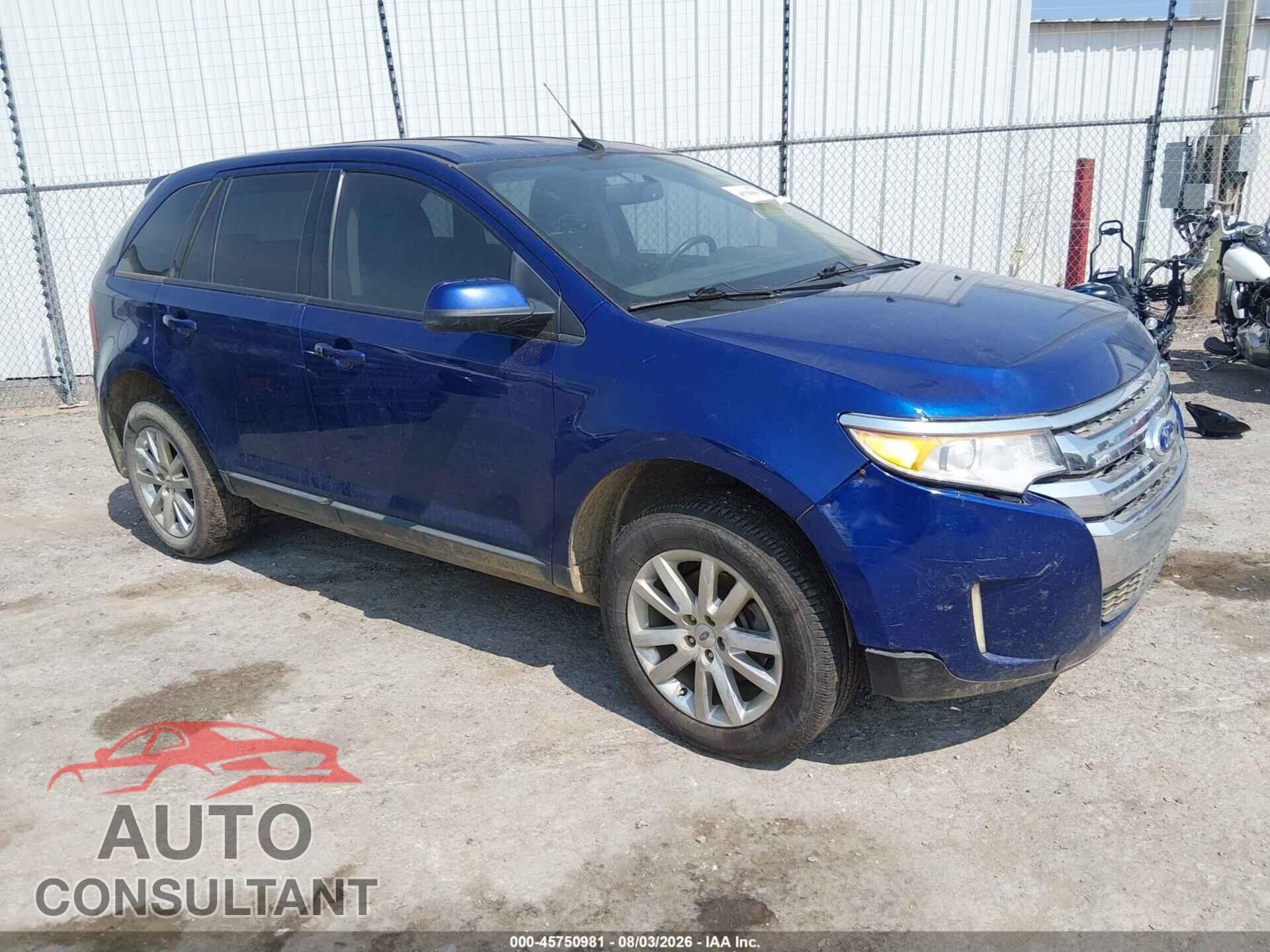 FORD EDGE 2013 - 2FMDK4JC9DBA60581