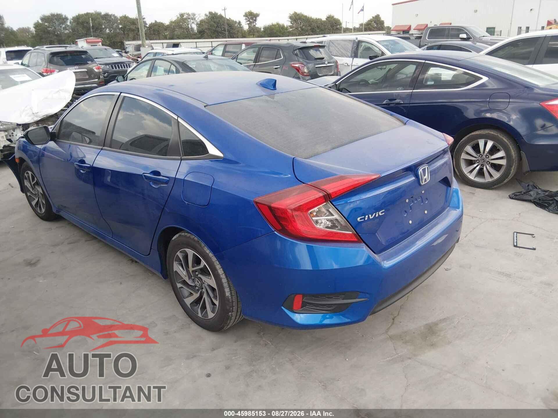 HONDA CIVIC 2017 - 19XFC2F79HE204879