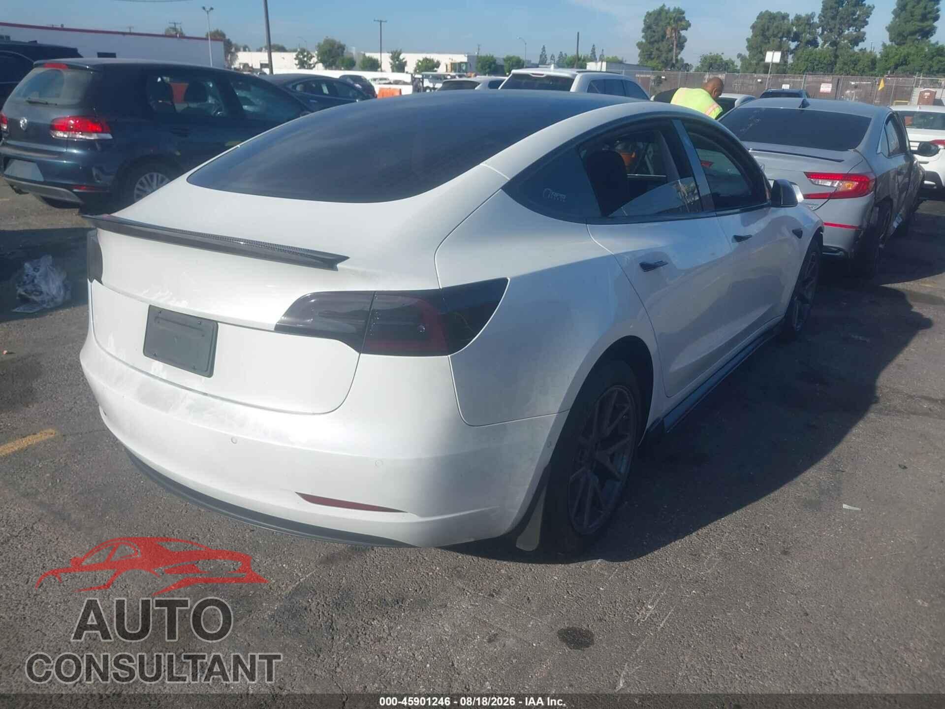 TESLA MODEL 3 2018 - 5YJ3E1EA5JF162473
