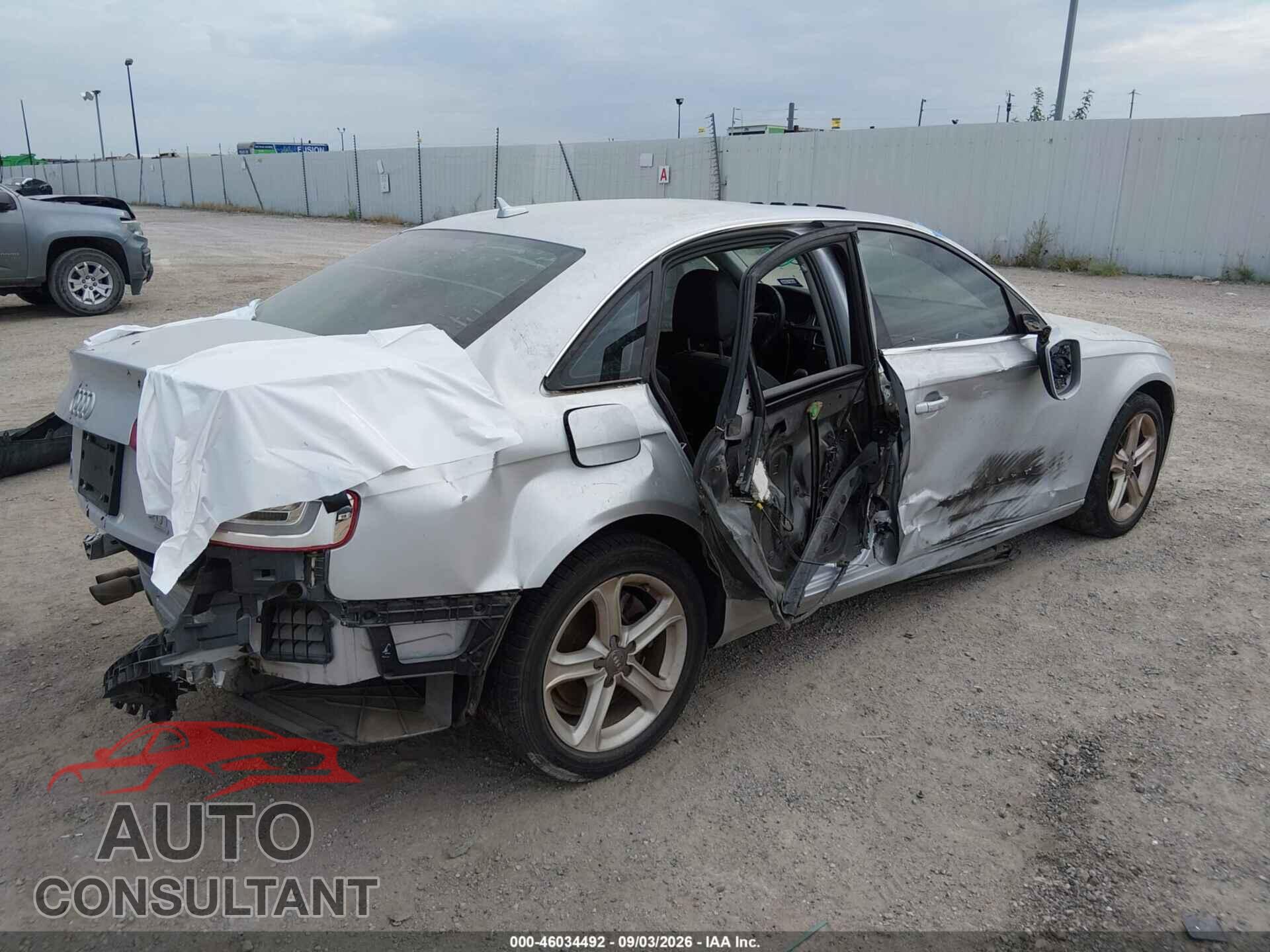 AUDI A4 2013 - WAUBFAFL6DN011752