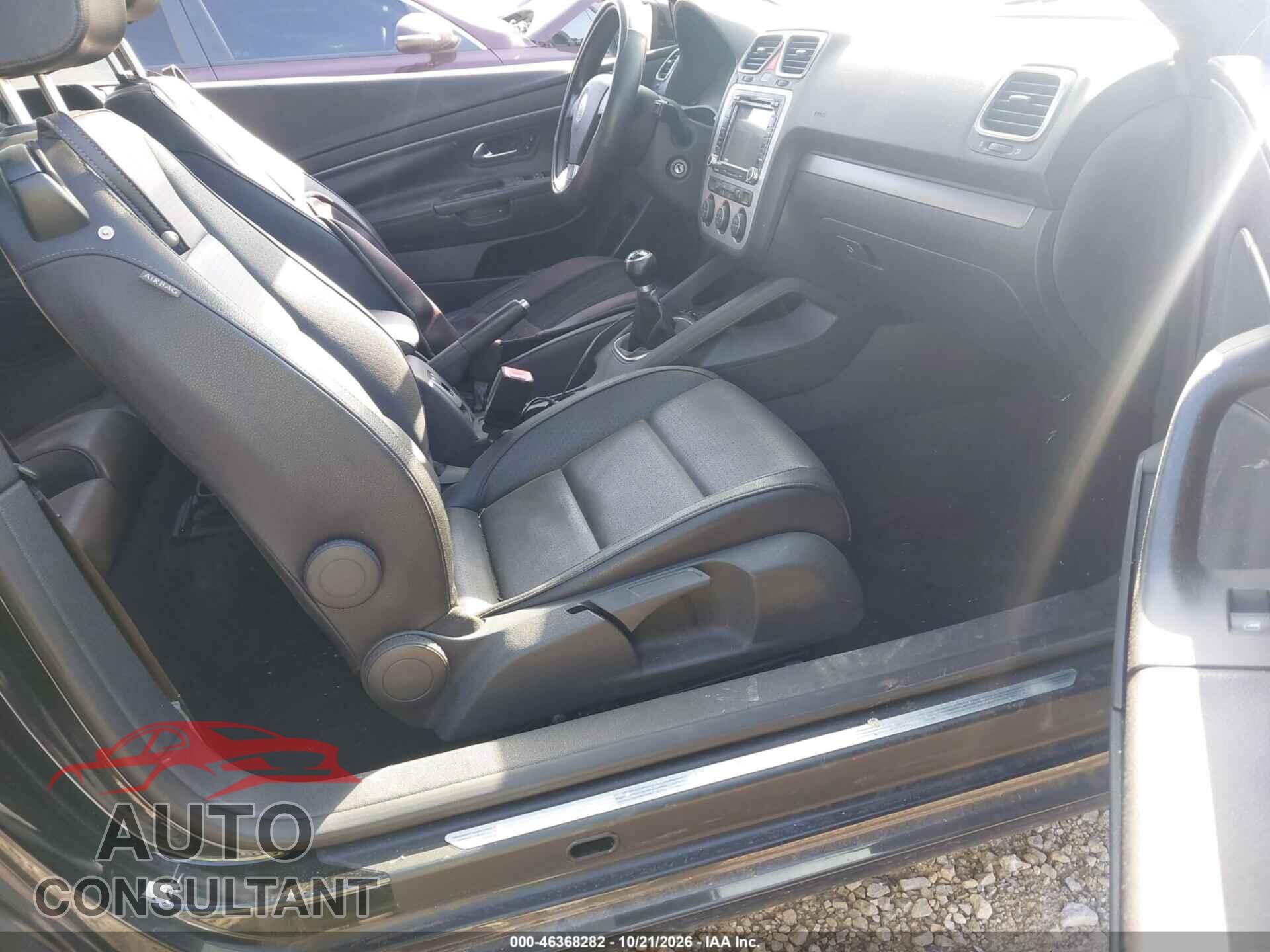 VOLKSWAGEN EOS 2009 - WVWAA71F49V004999