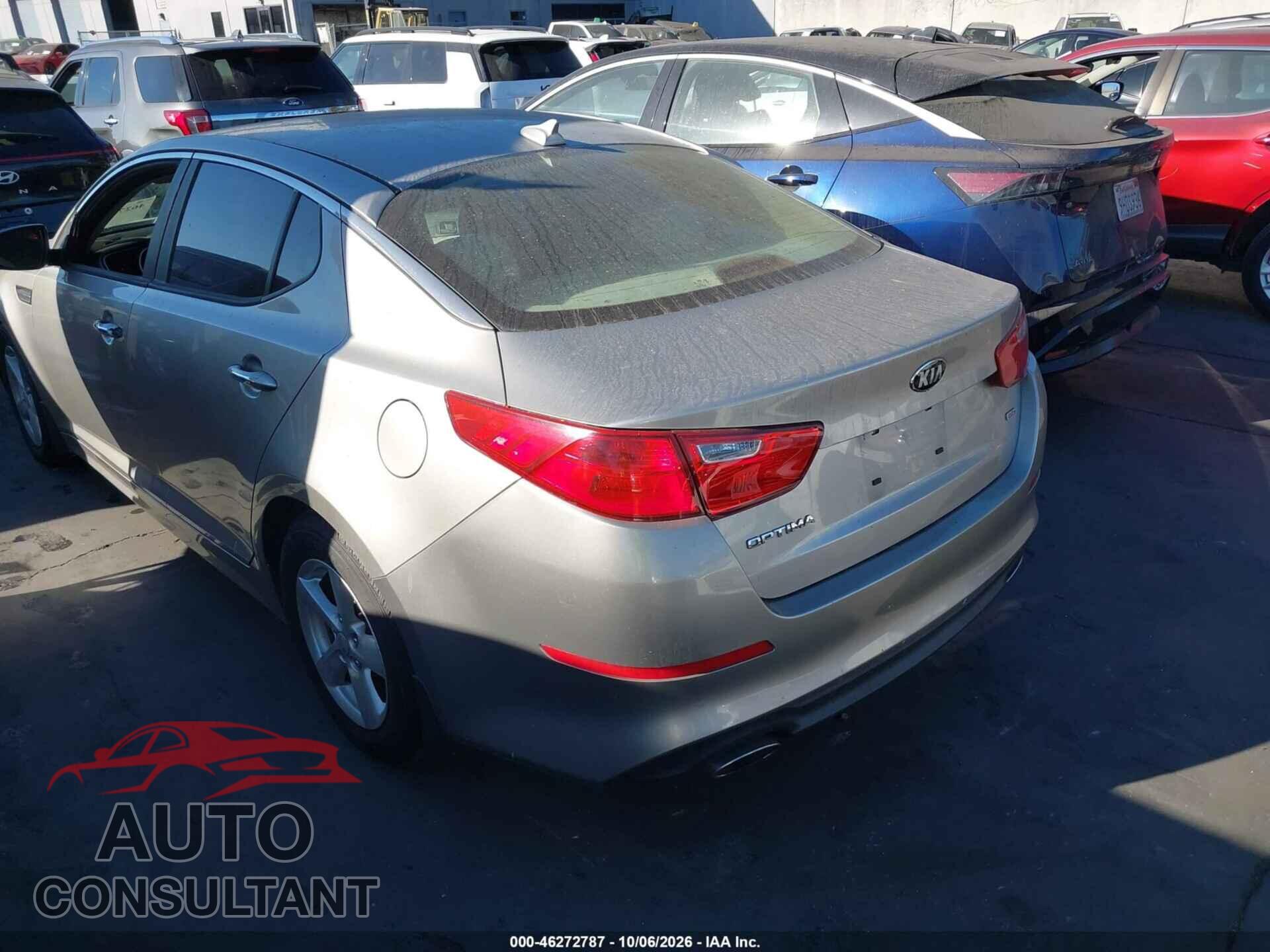 KIA OPTIMA 2015 - KNAGM4A77F5583973