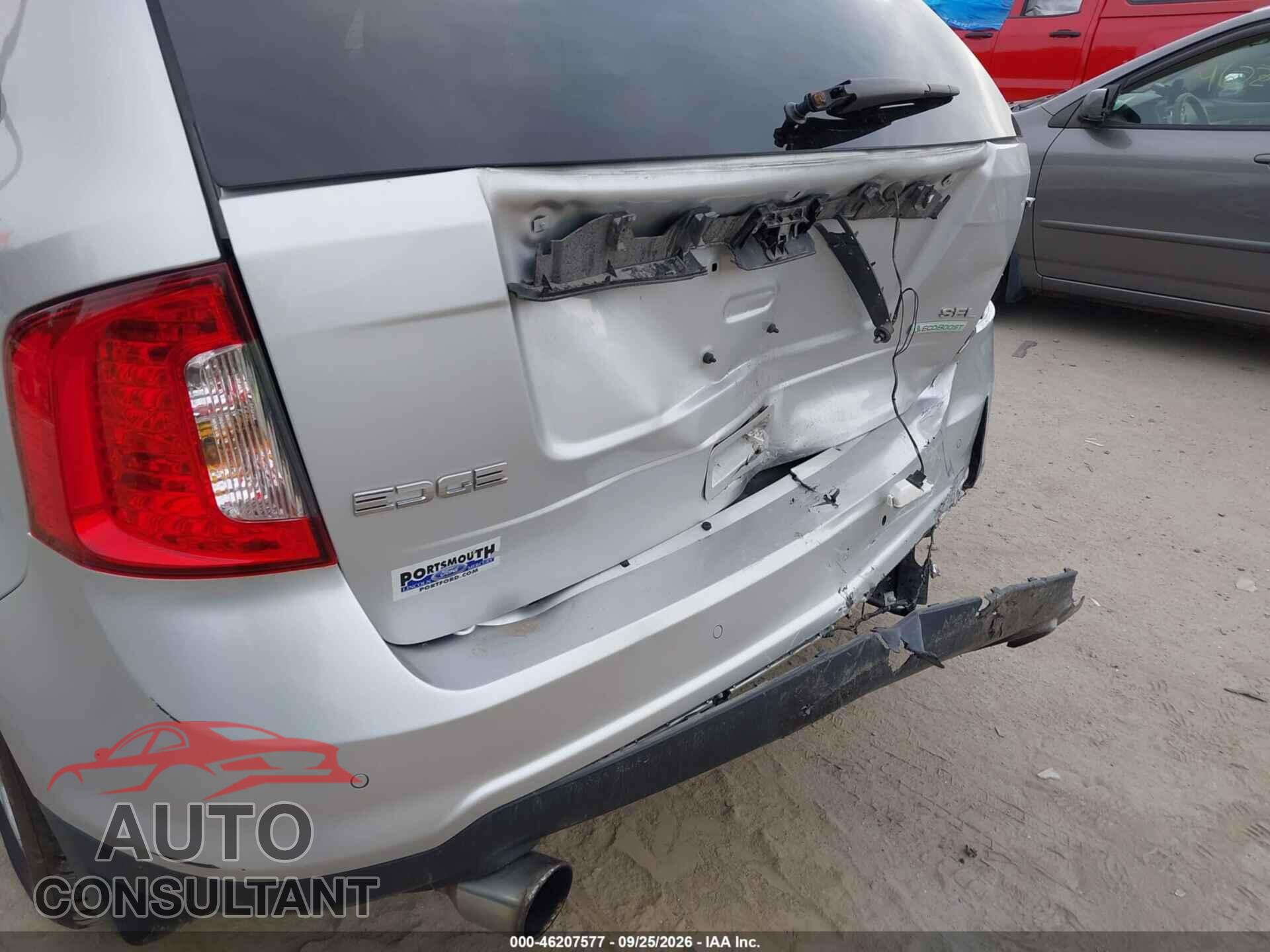 FORD EDGE 2012 - 2FMDK3J96CBA65668