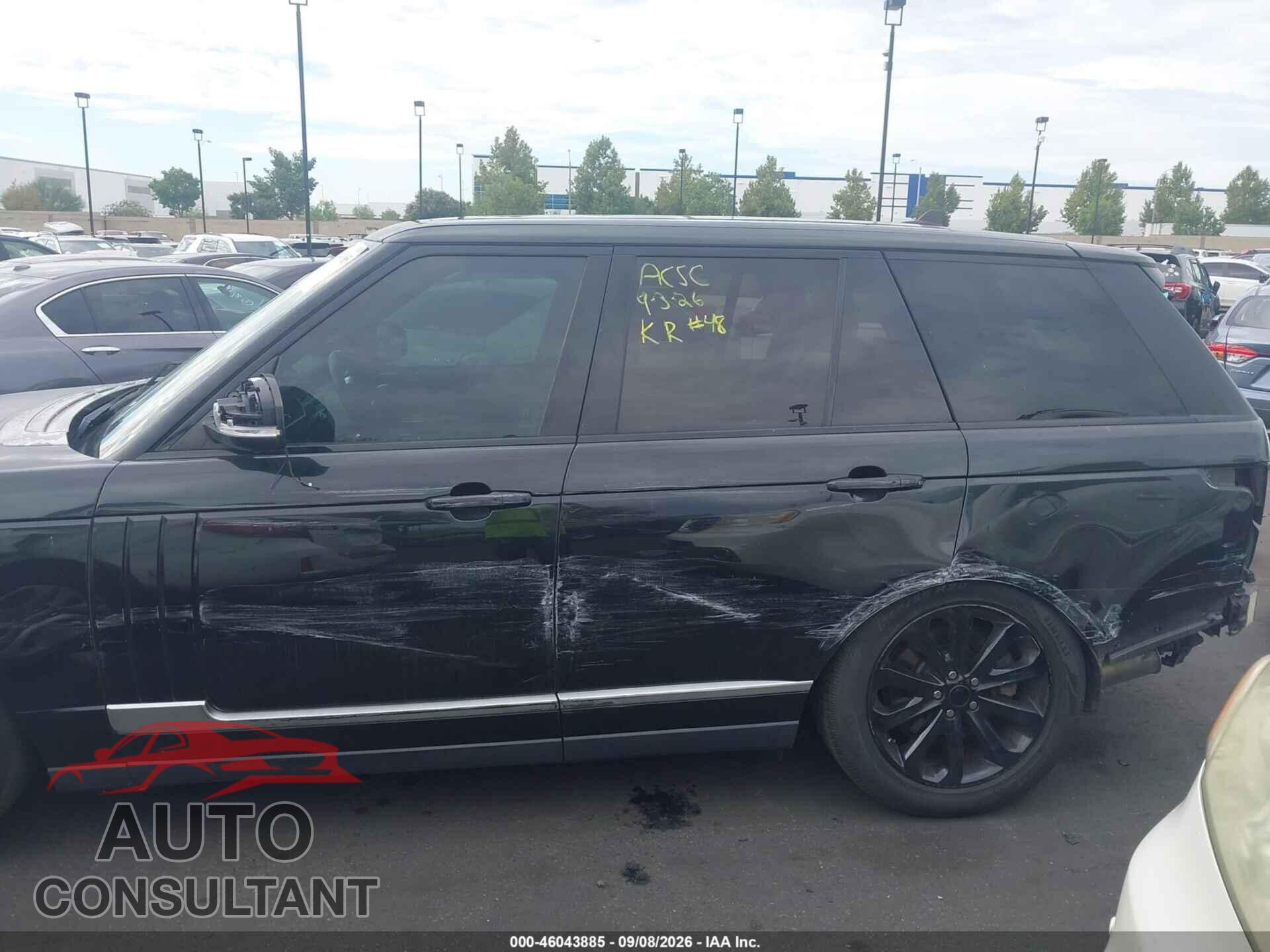 LAND ROVER RANGE ROVER 2015 - SALGS2VF9FA228608