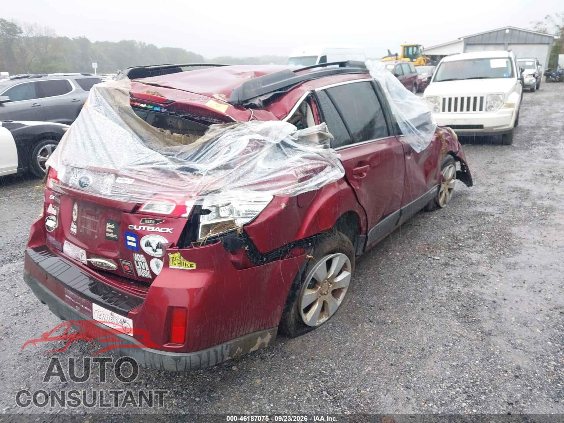 SUBARU OUTBACK 2011 - 4S4BRCCC7B3355508