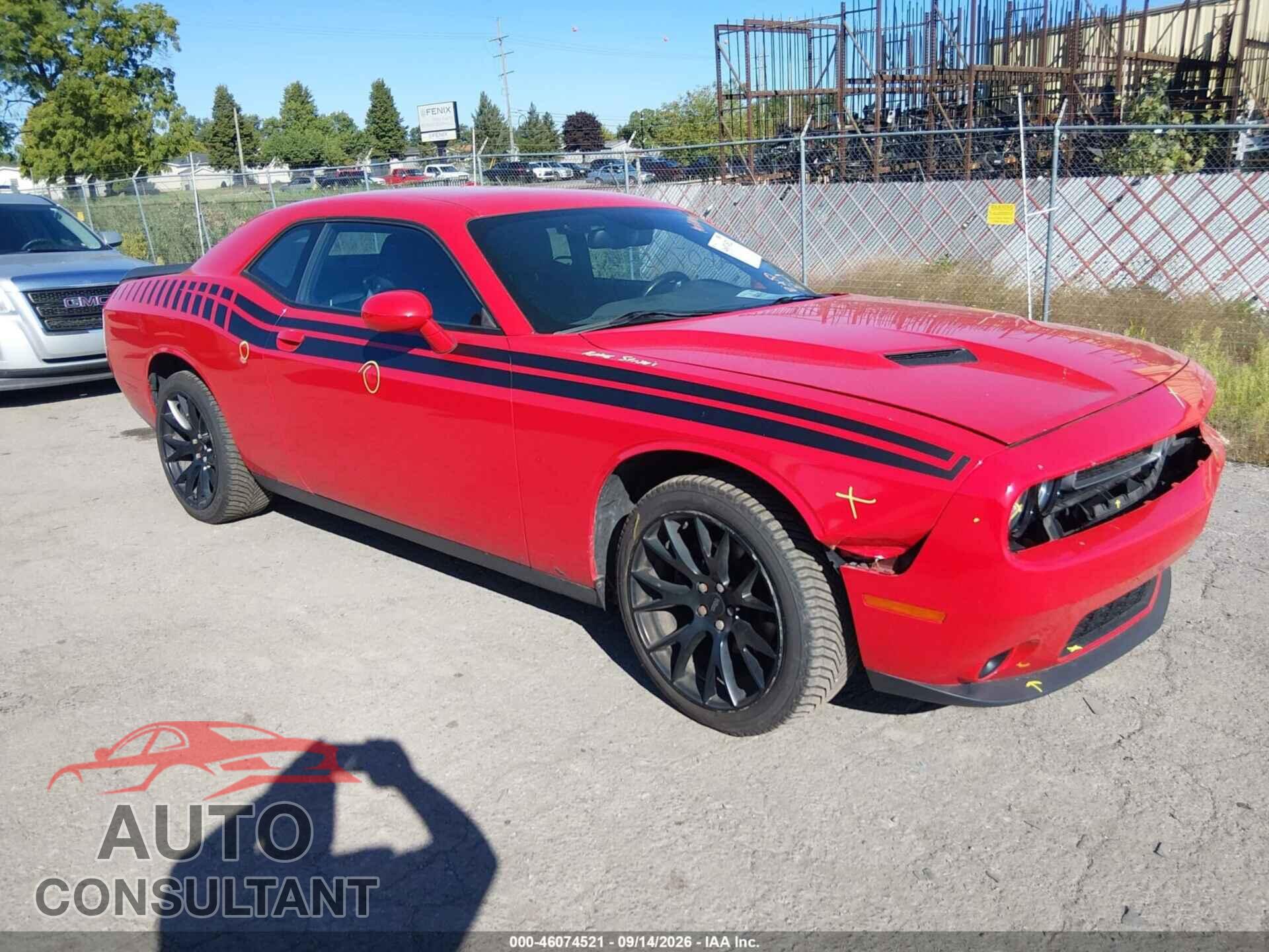 DODGE CHALLENGER 2016 - 2C3CDZAG8GH280309