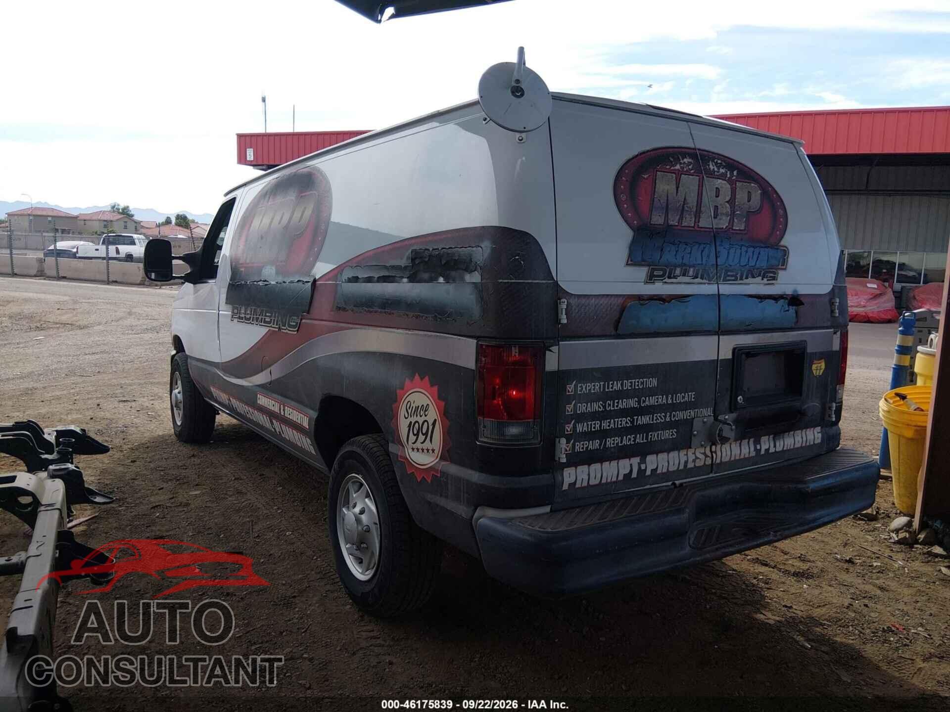 FORD E-250 2010 - 1FTNE2EW5ADA85878