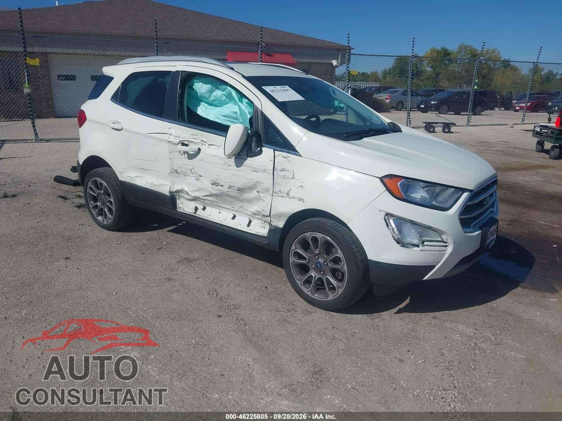 FORD ECOSPORT 2021 - MAJ6S3KL0MC425399