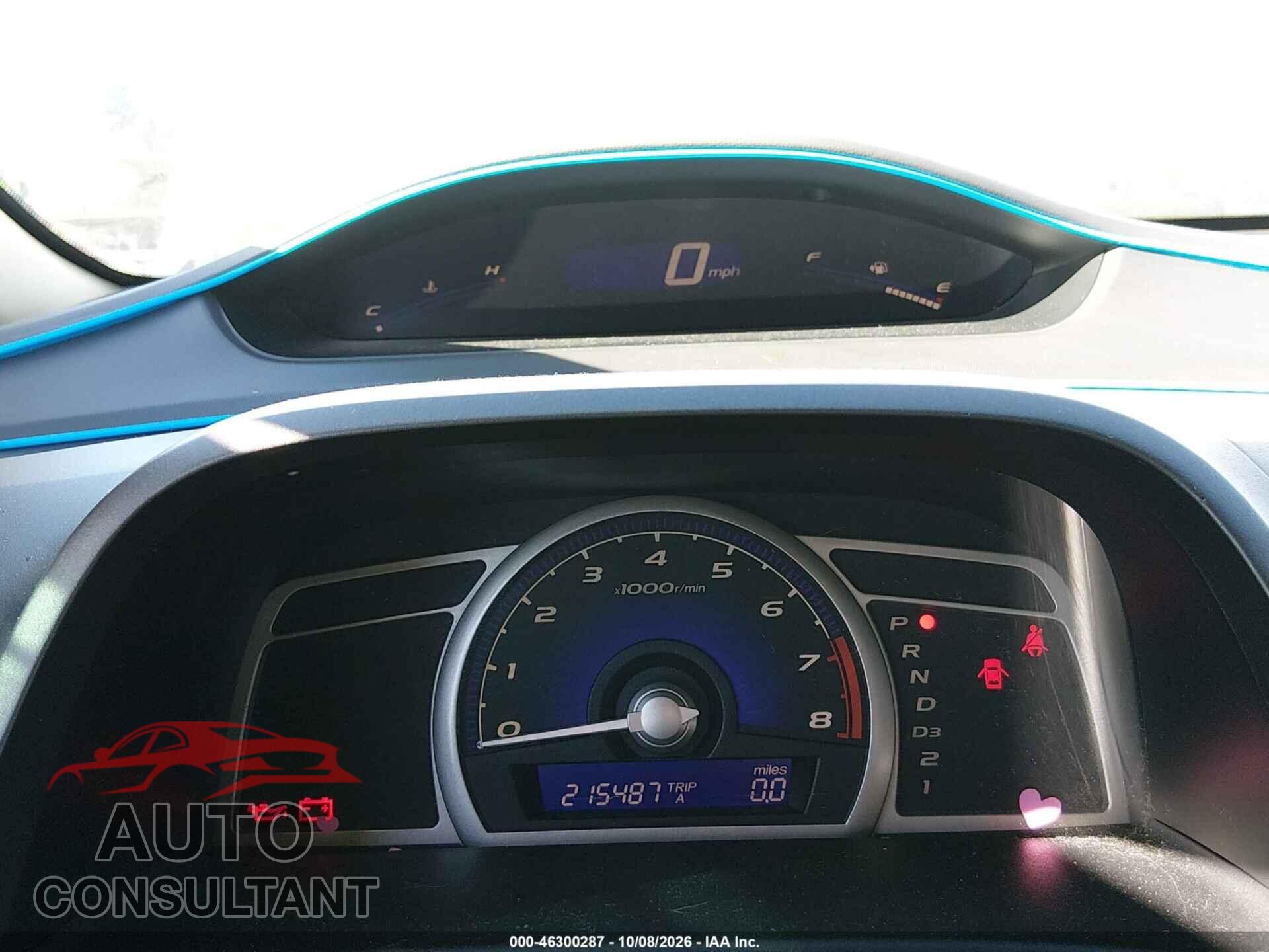 HONDA CIVIC 2010 - 19XFA1F5XAE076009