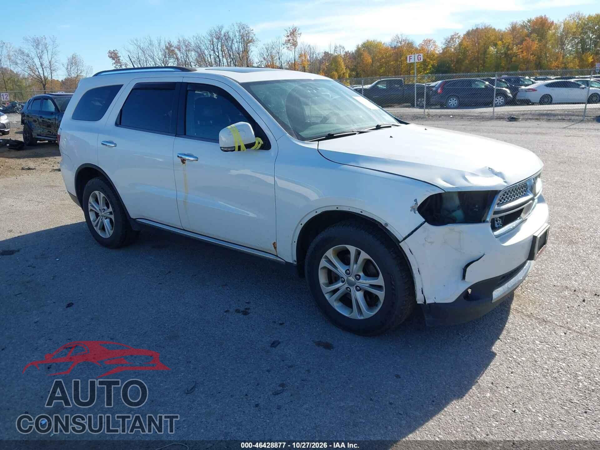 DODGE DURANGO 2013 - 1C4RDJDG8DC690254