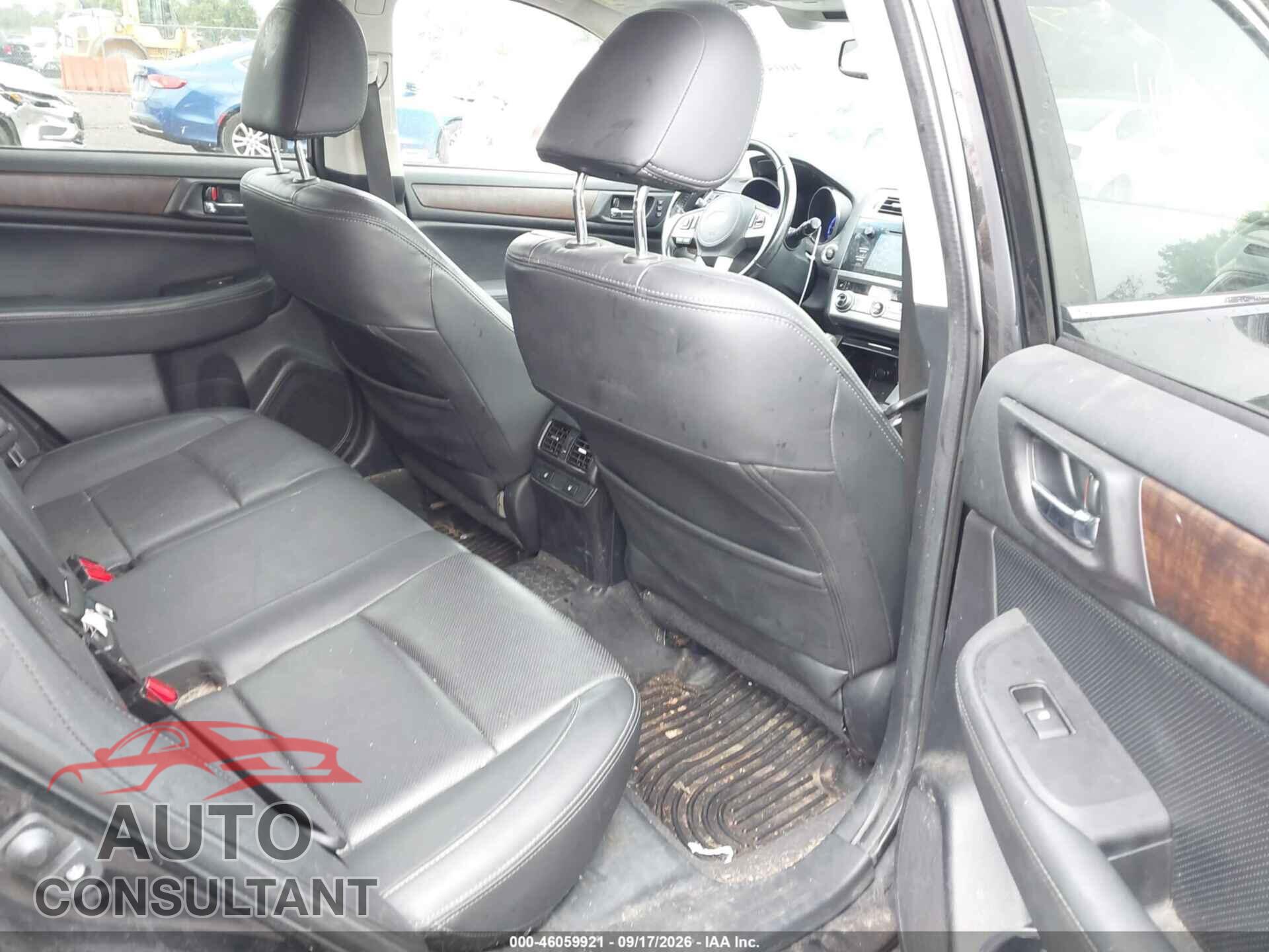 SUBARU OUTBACK 2015 - 4S4BSANC3F3322016