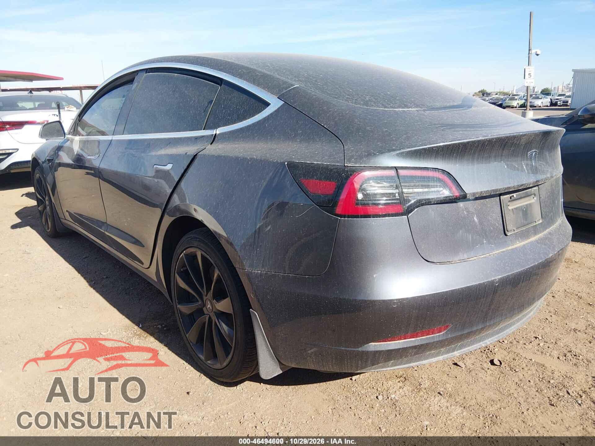 TESLA MODEL 3 2020 - 5YJ3E1EA1LF737932