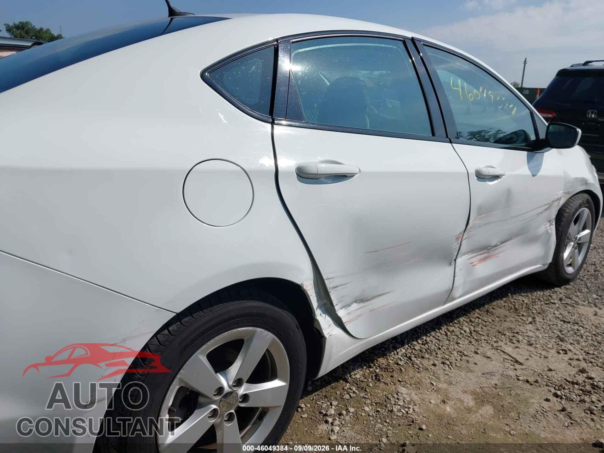 DODGE DART 2015 - 1C3CDFBB6FD420466