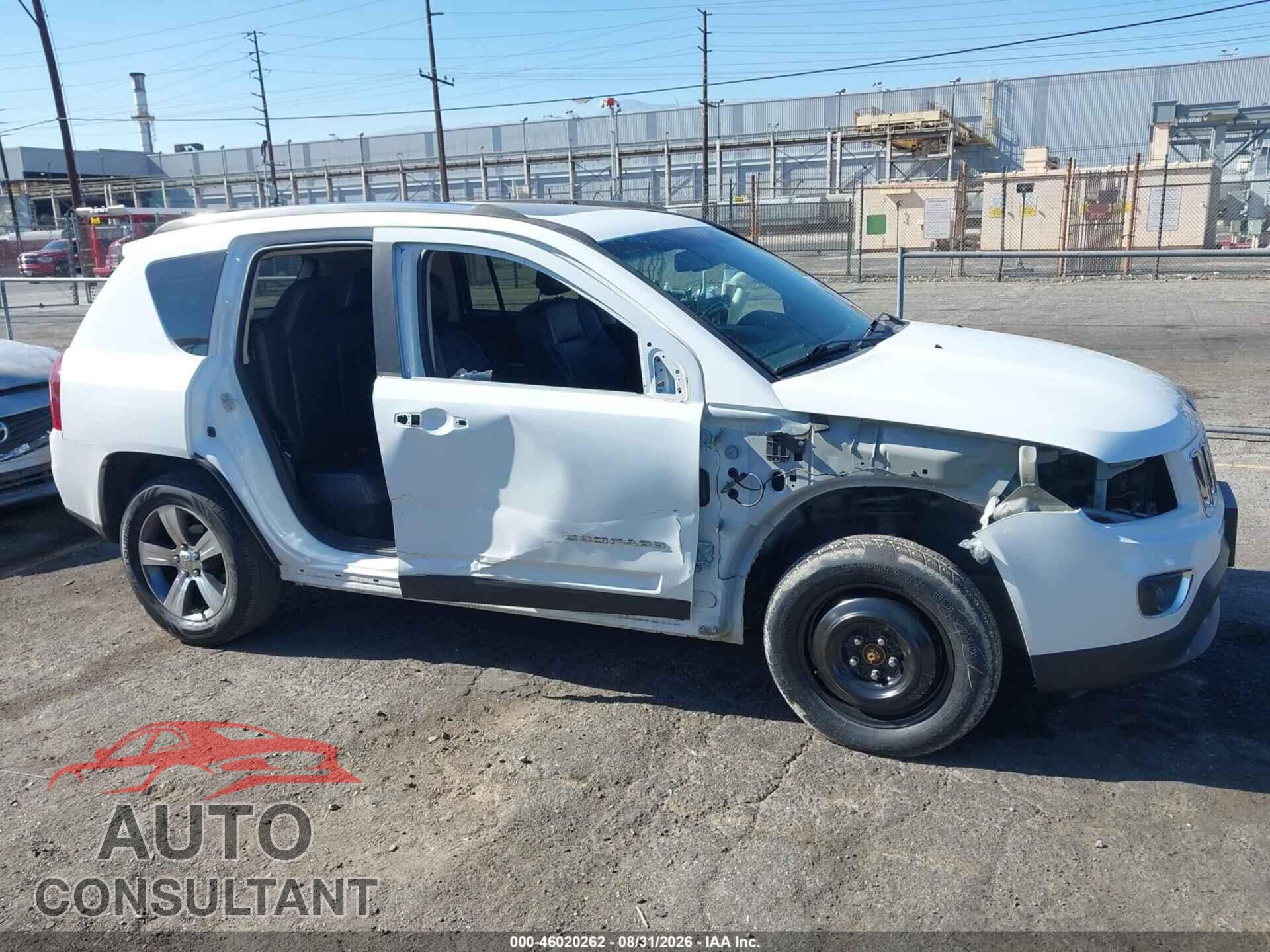 JEEP COMPASS 2017 - 1C4NJDEB2HD171728