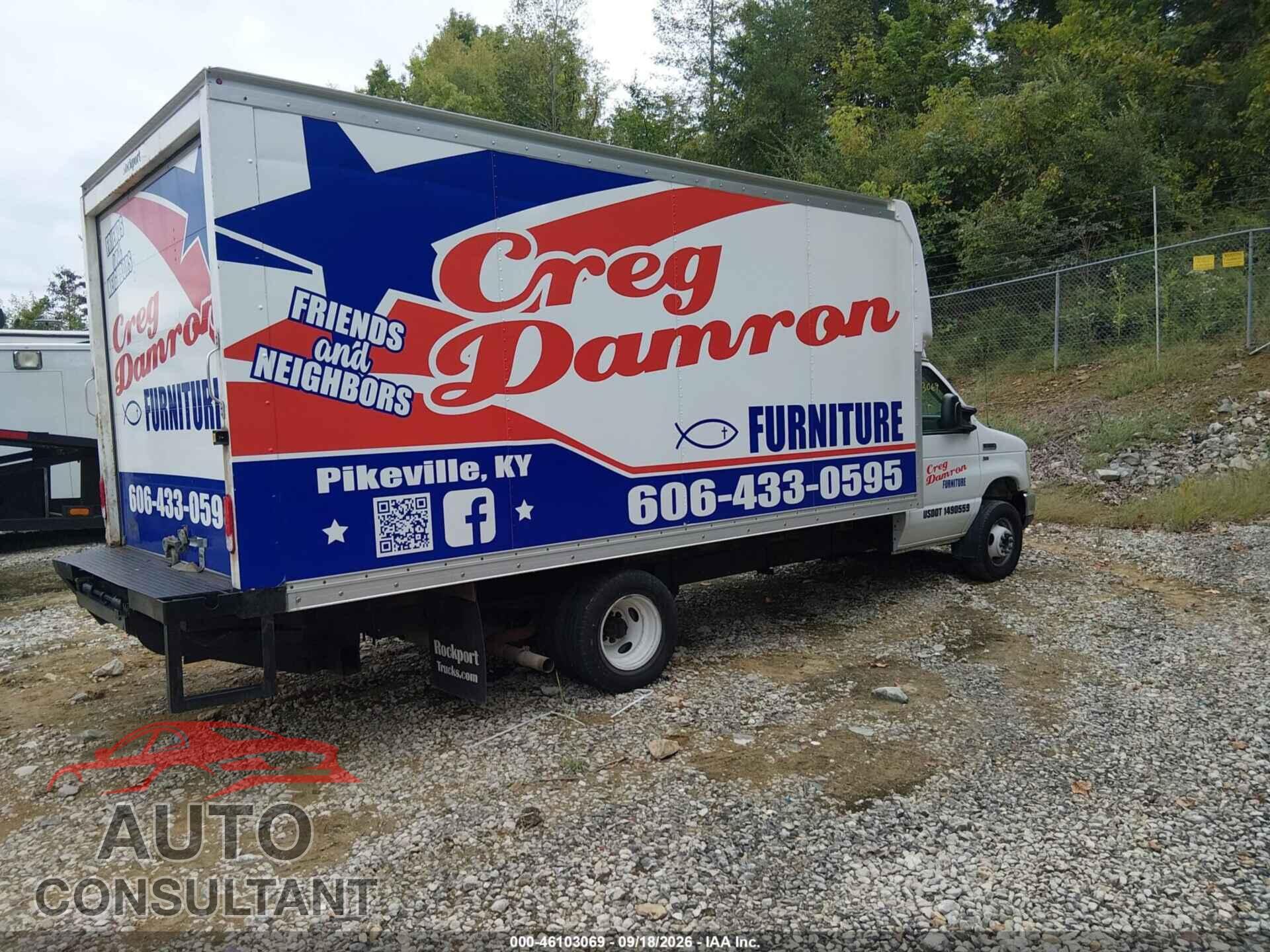 FORD E-350 CUTAWAY 2016 - 1FDWE3FL8GDC27059