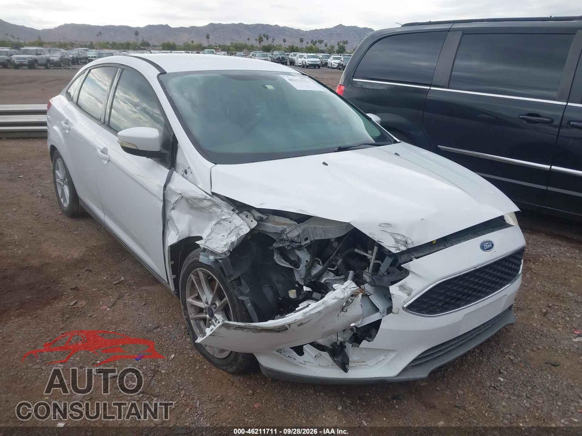 FORD FOCUS 2017 - 1FADP3F24HL277600