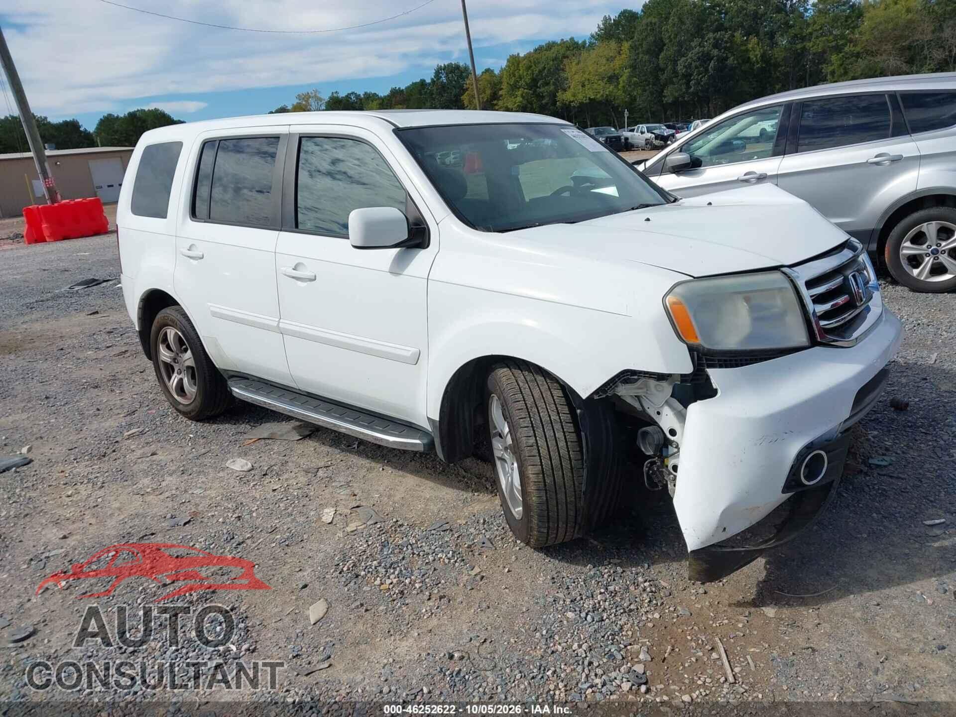 HONDA PILOT 2012 - 5FNYF3H58CB017105
