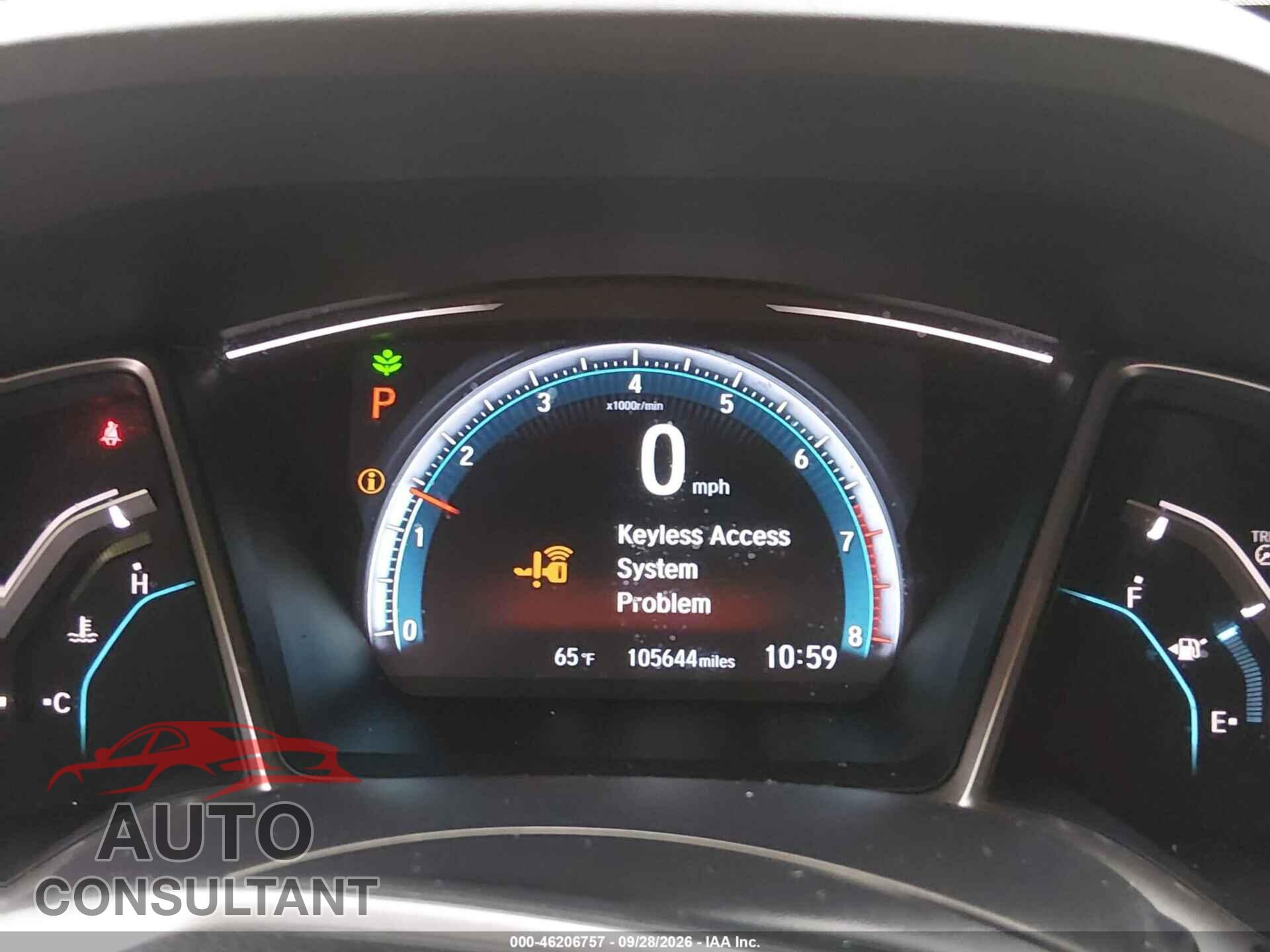 HONDA CIVIC 2016 - 2HGFC2F77GH528689