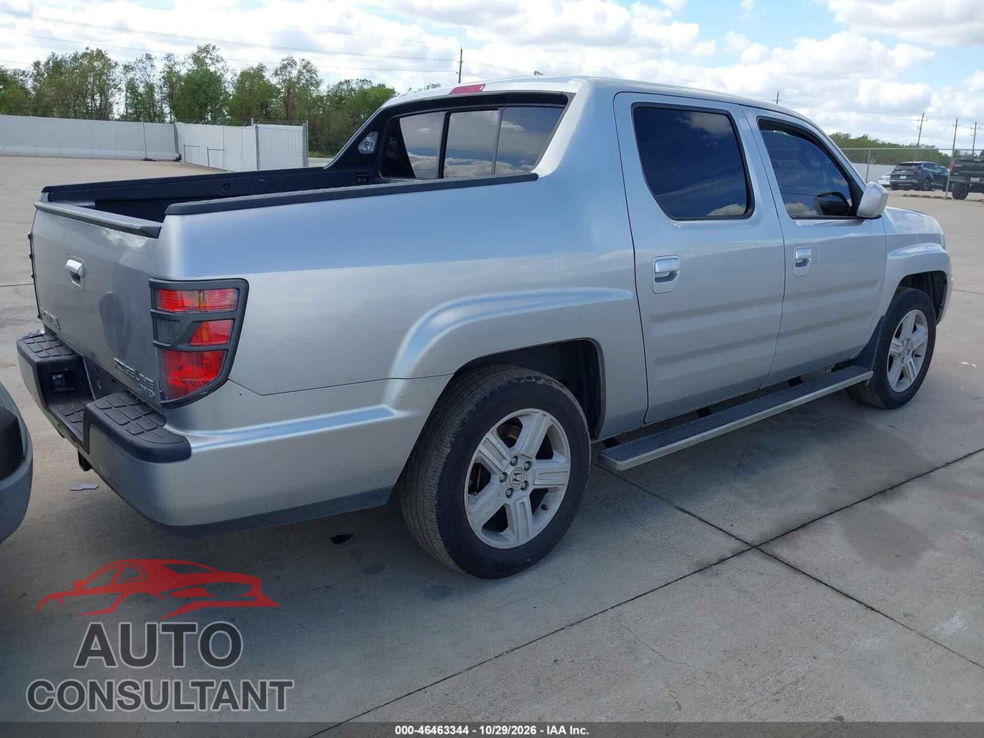 HONDA RIDGELINE 2013 - 5FPYK1F54DB008431