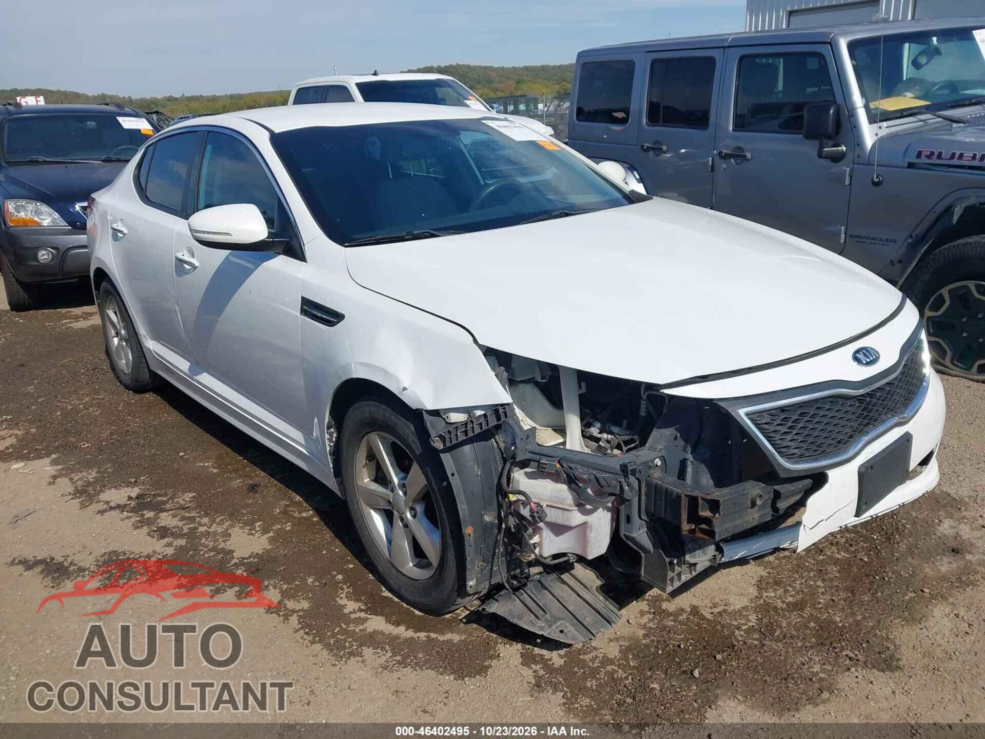 KIA OPTIMA 2014 - KNAGM4A78E5464053