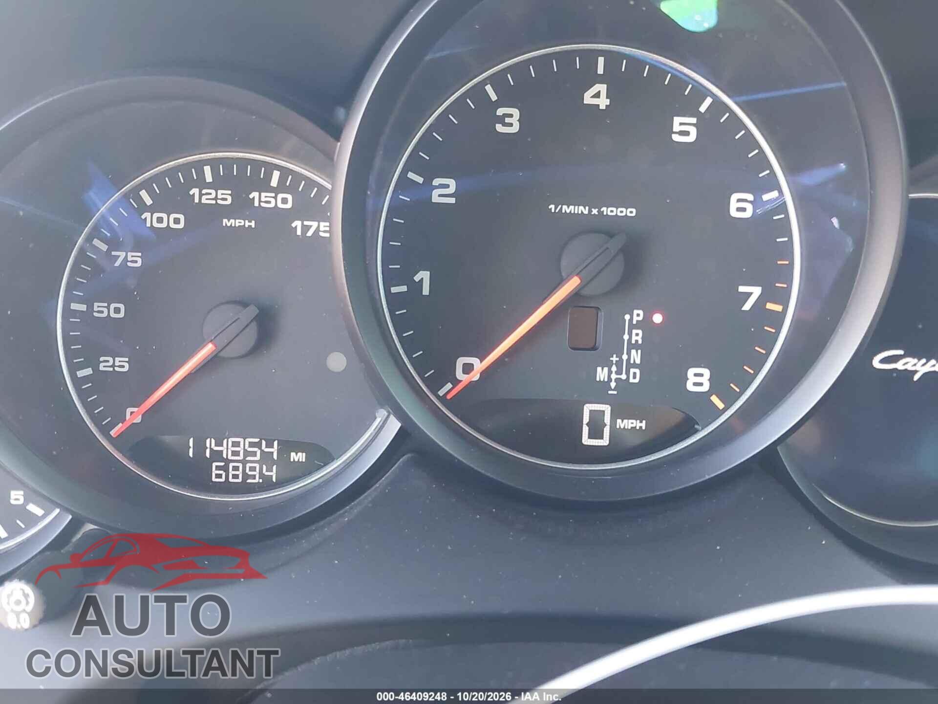 PORSCHE CAYENNE 2016 - WP1AA2A25GKA10470