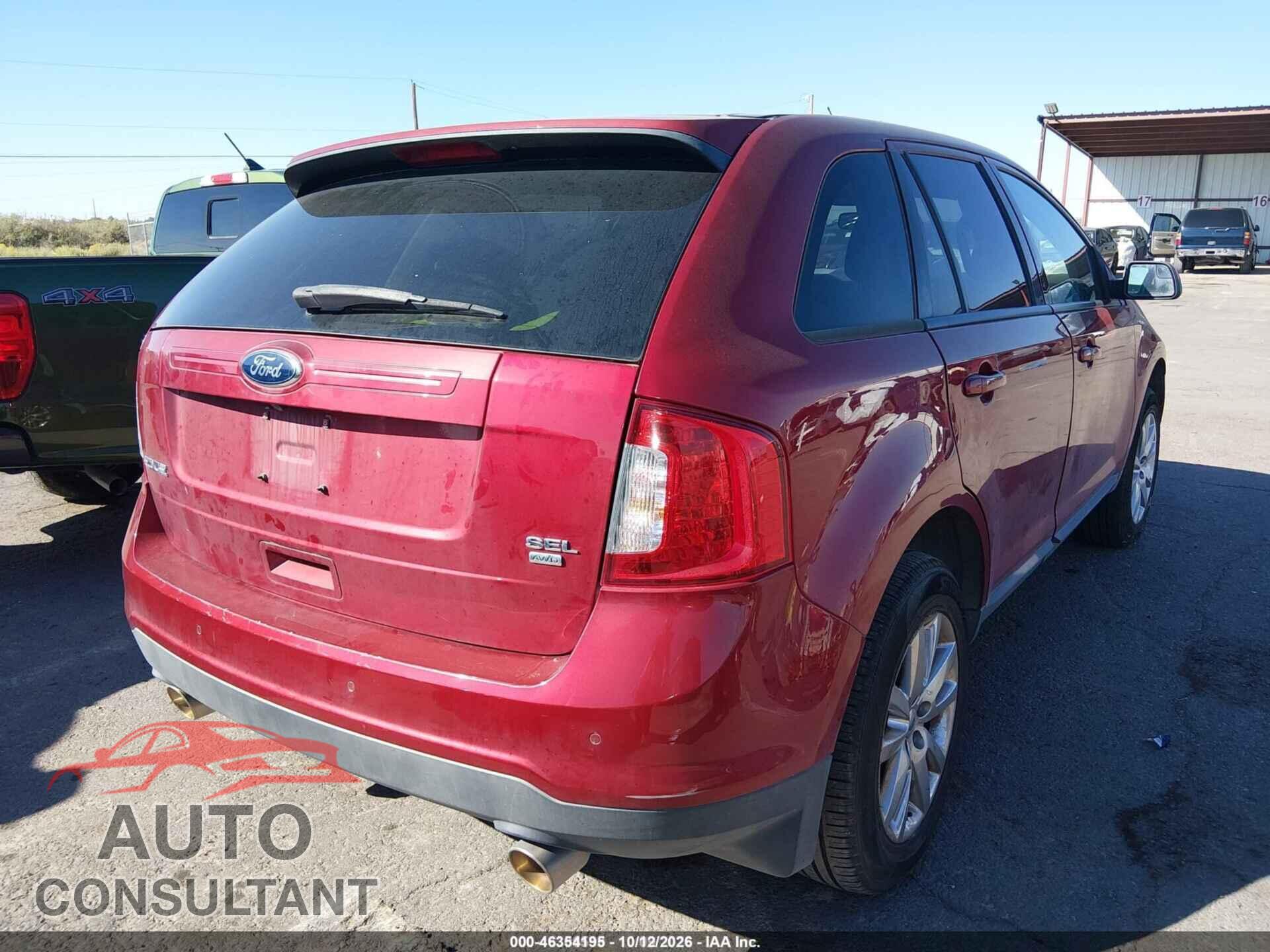 FORD EDGE 2013 - 2FMDK4JC8DBB34010