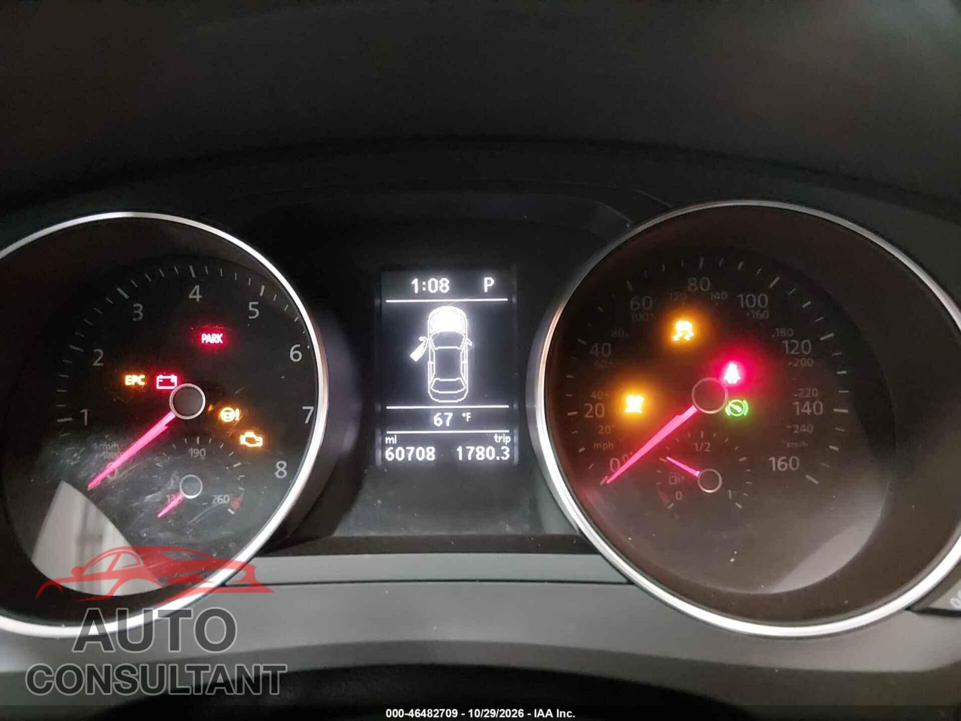 VOLKSWAGEN JETTA 2017 - 3VWDB7AJ0HM390065