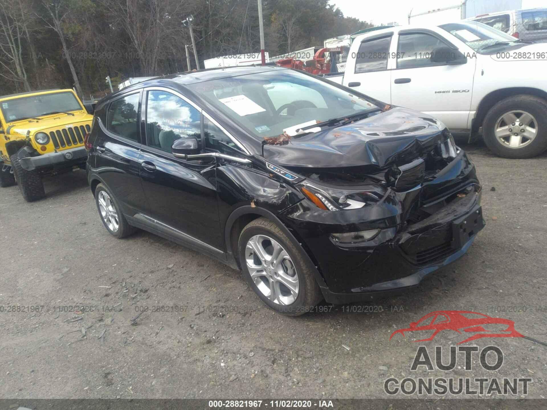 CHEVROLET BOLT EV 2020 - 1G1FW6S00L4107838