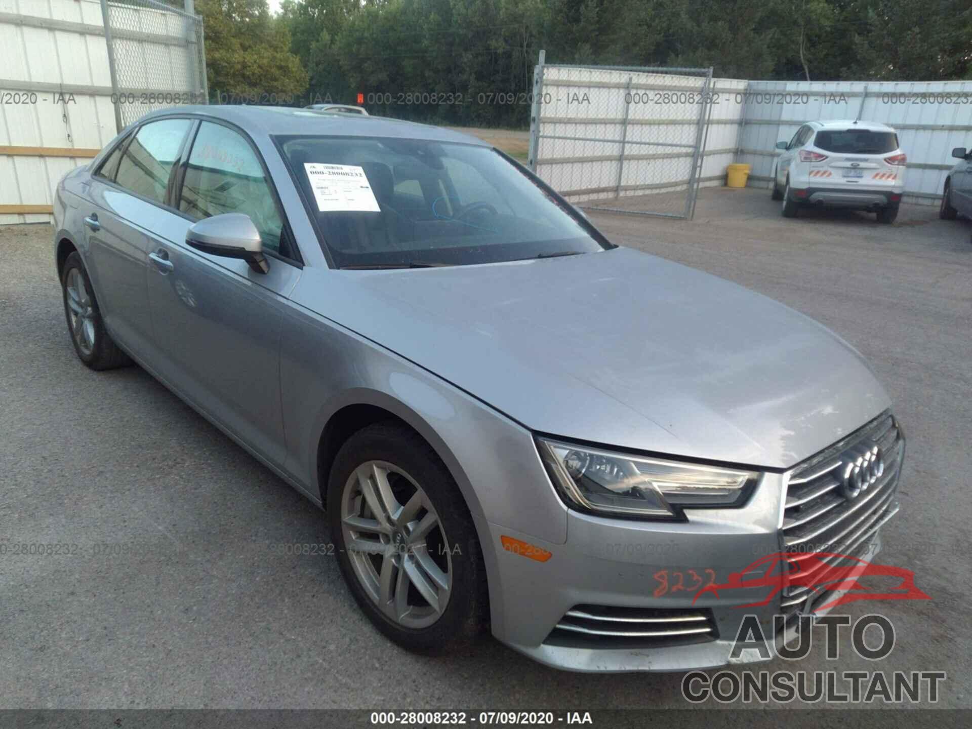 Audi A4 2017 - WAUANAF44HN020852