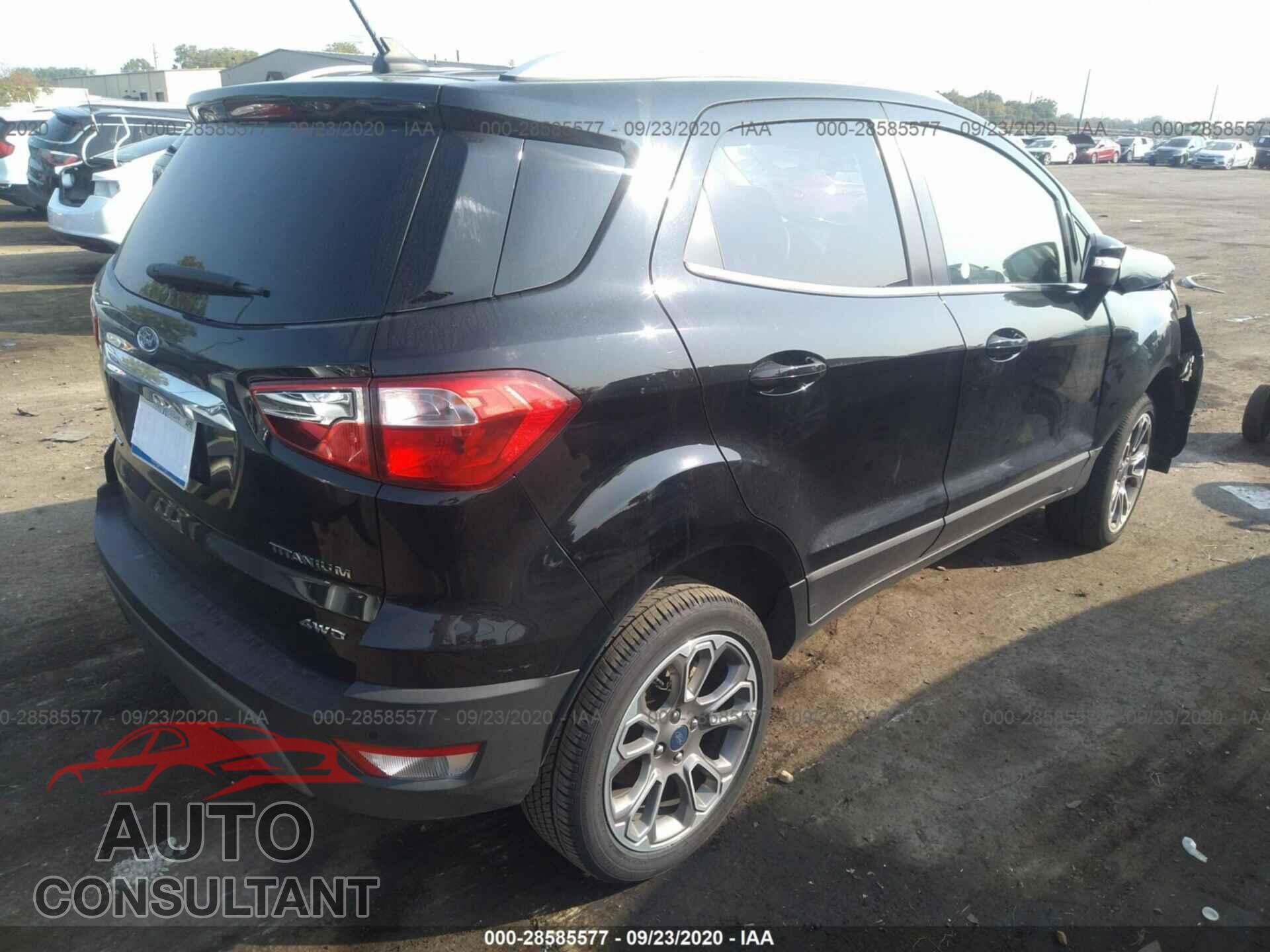 FORD ECOSPORT 2019 - MAJ6S3KL9KC293840