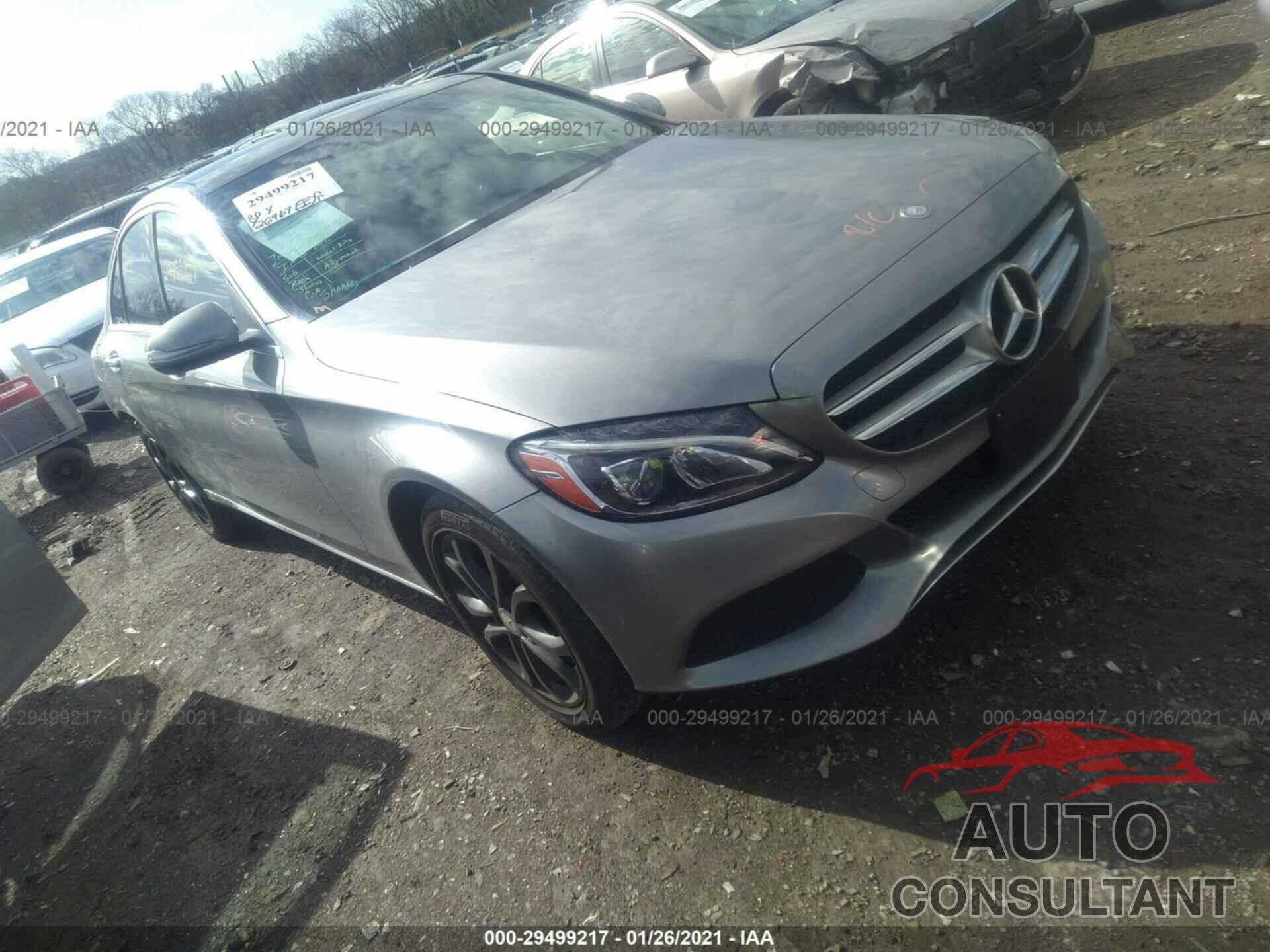 MERCEDES-BENZ C-CLASS 2016 - 55SWF4KB2GU125493