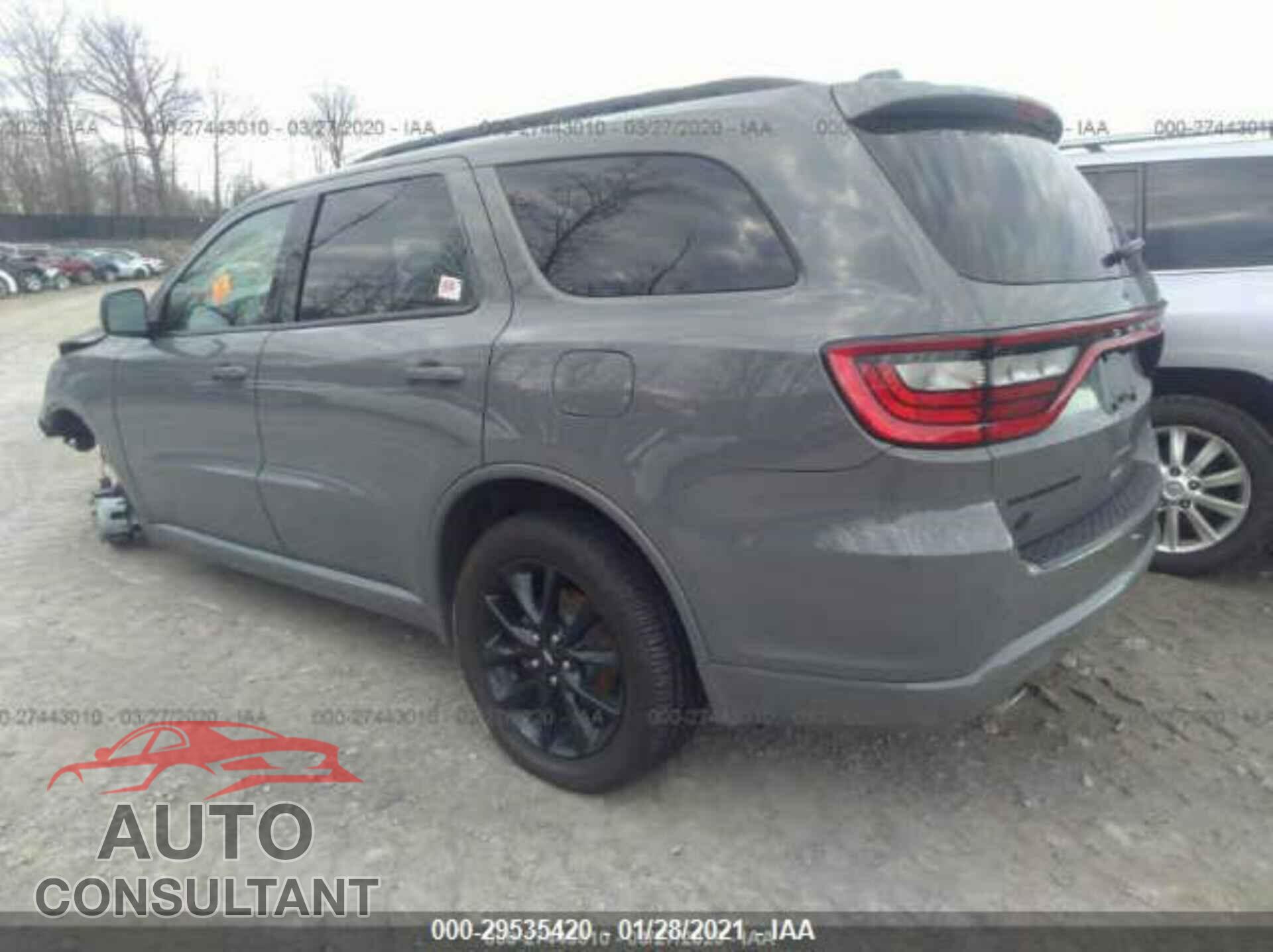 DODGE DURANGO 2019 - 1C4RDJDGXKC833721