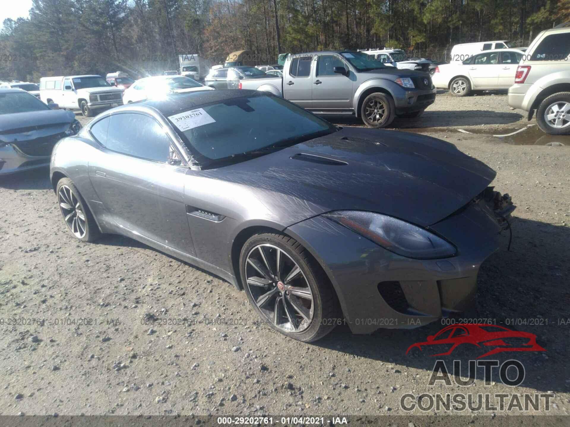 JAGUAR F-TYPE 2016 - SAJWA6ATXG8K26496